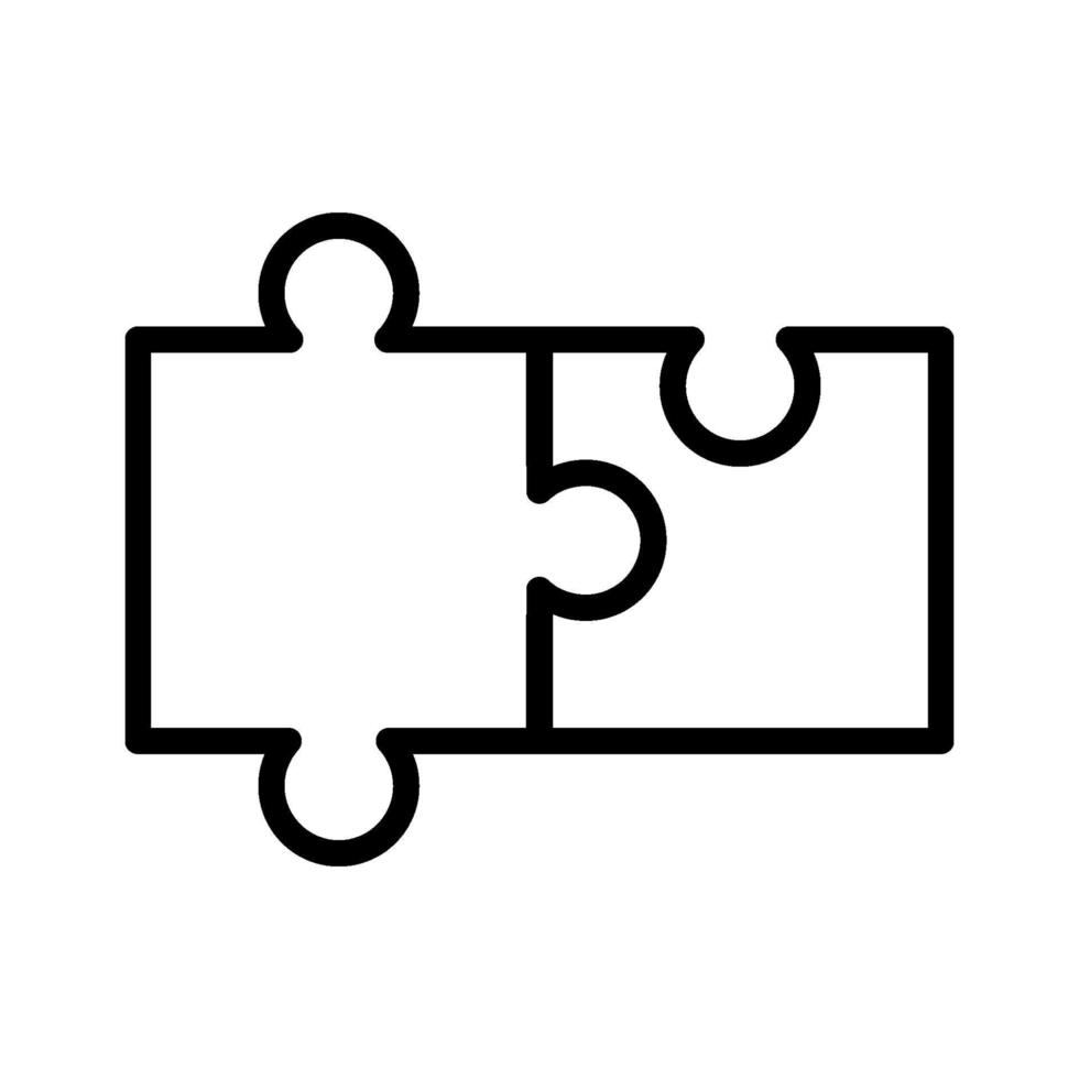 icono de juego de puzzle vector