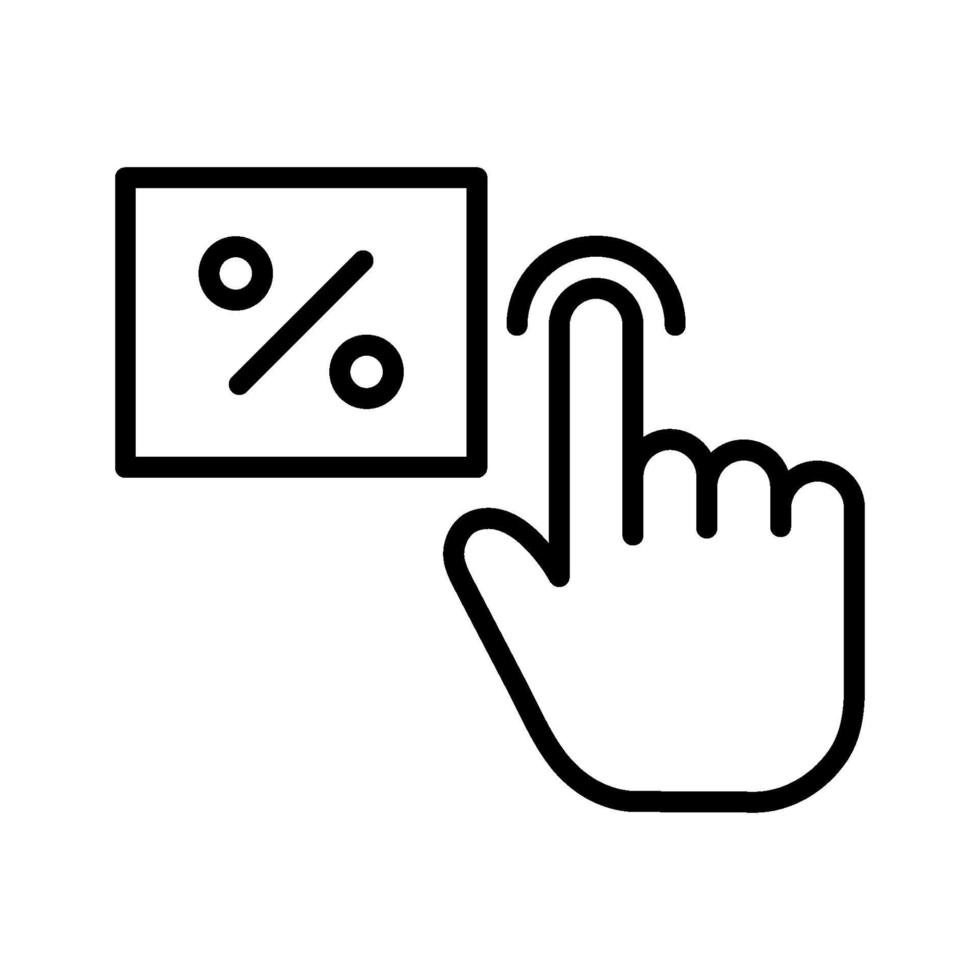 Pay per click Icon vector