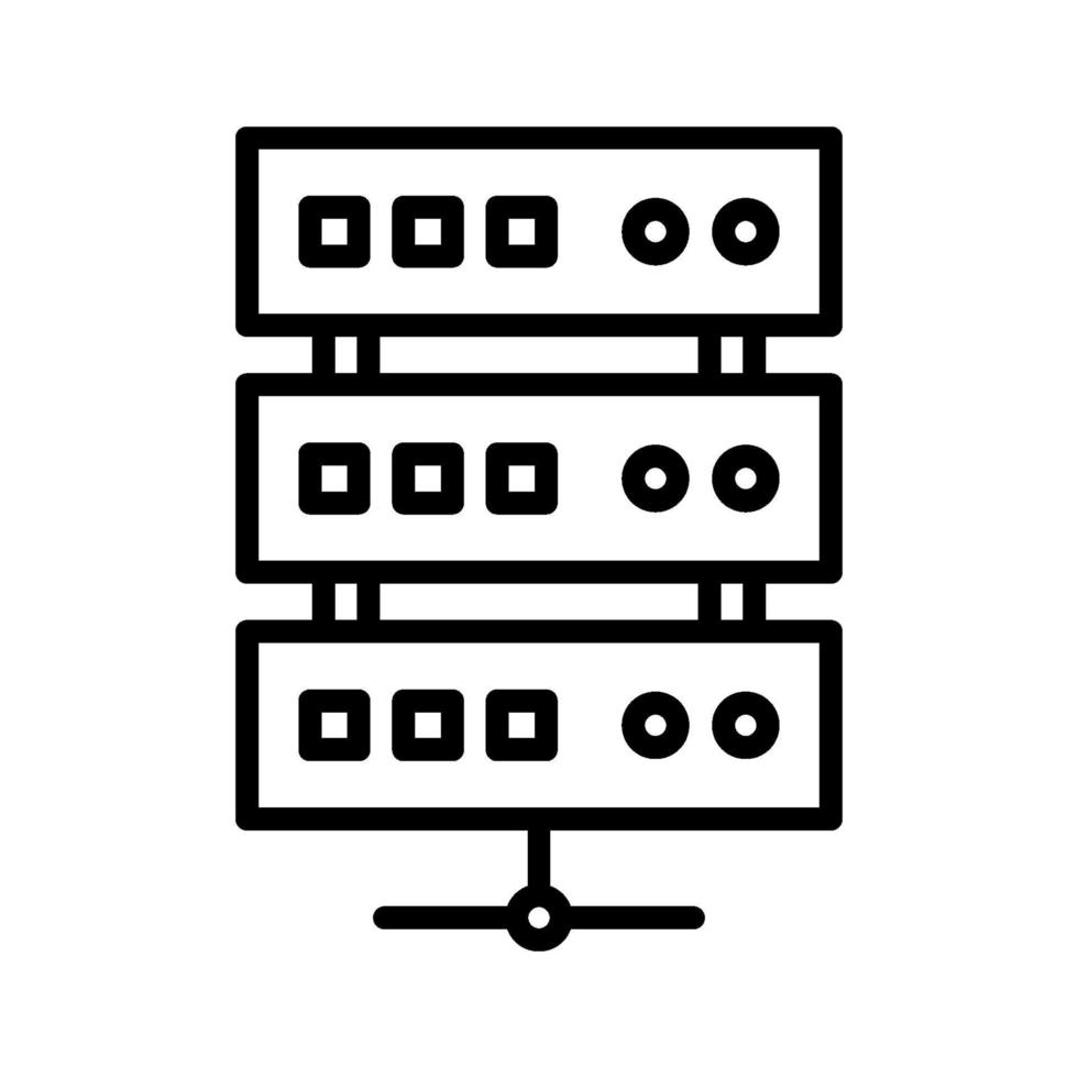 Database Storage Icon vector