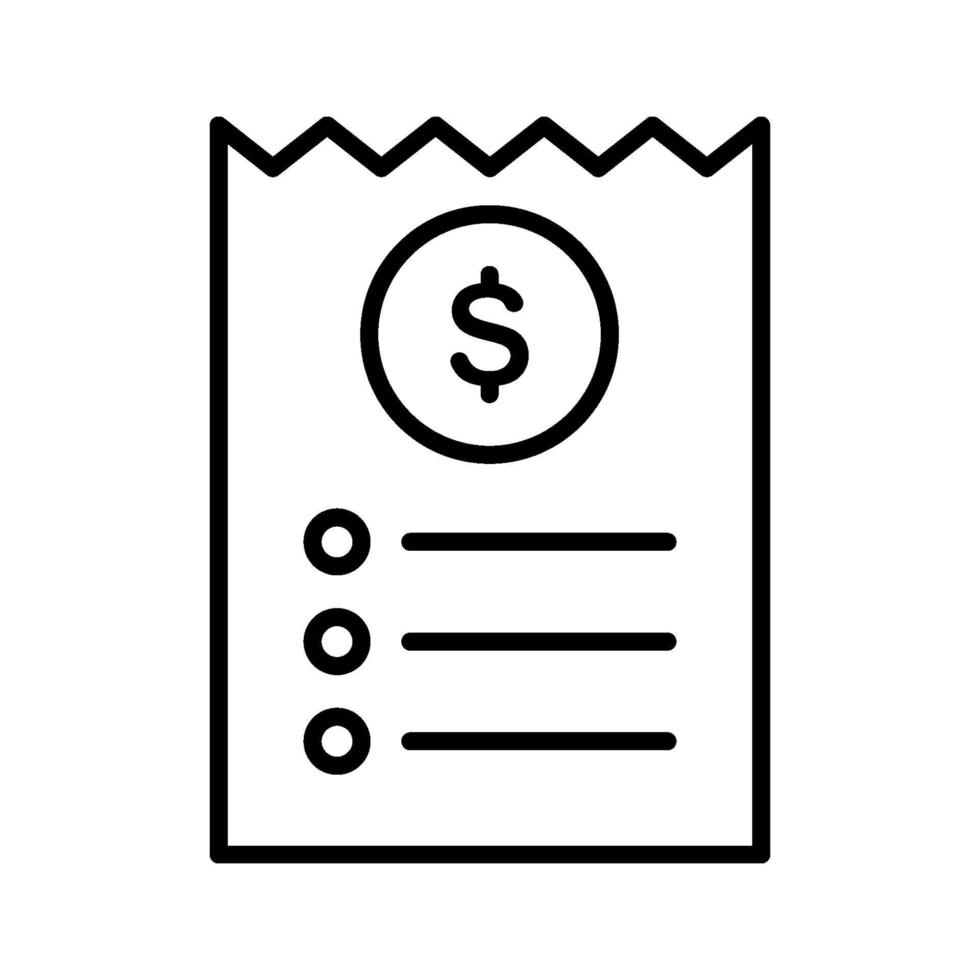 Payment Invoice Icon vector