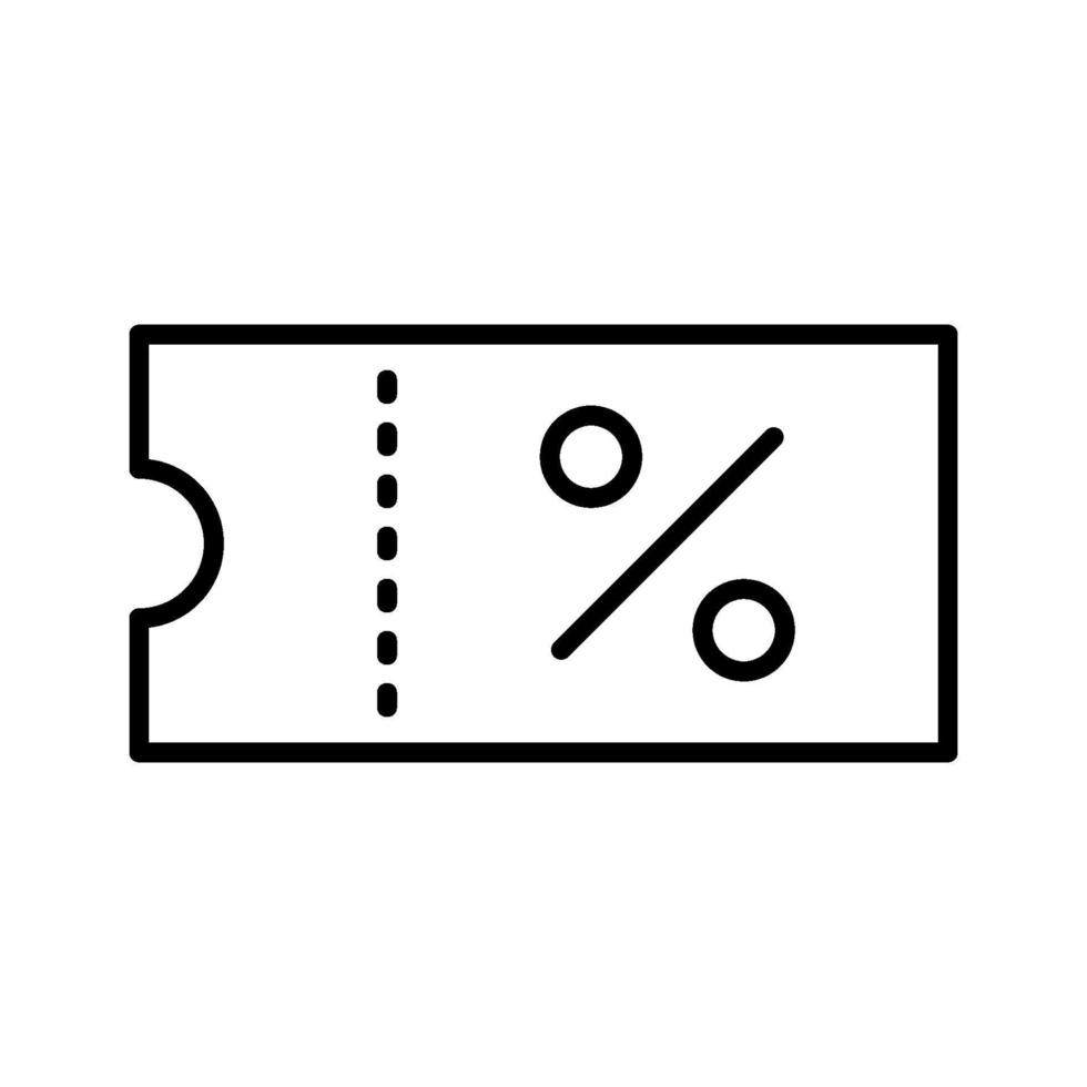 Coupon Vector Icon