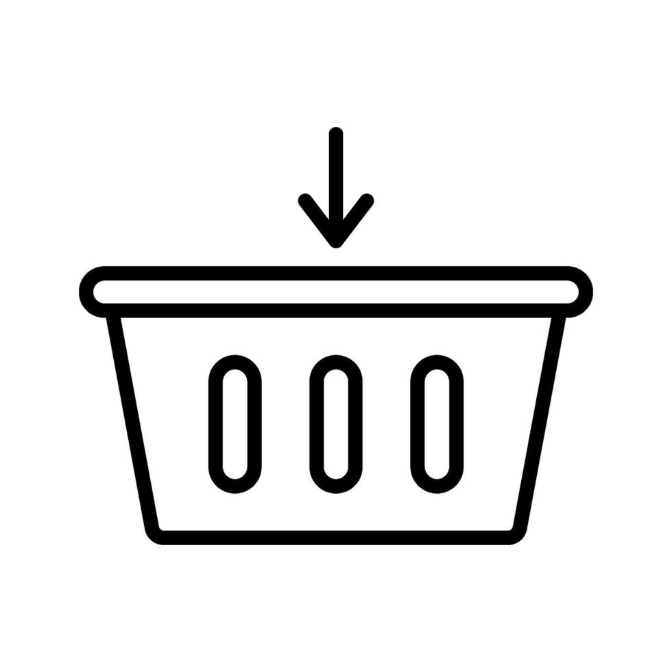 Add to Basket Icon vector