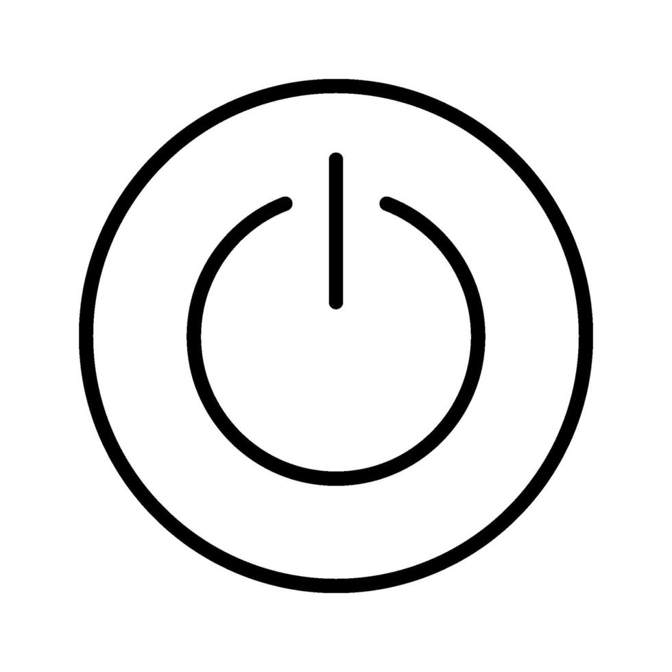 Power Button Icon 2206023 Vector Art at Vecteezy