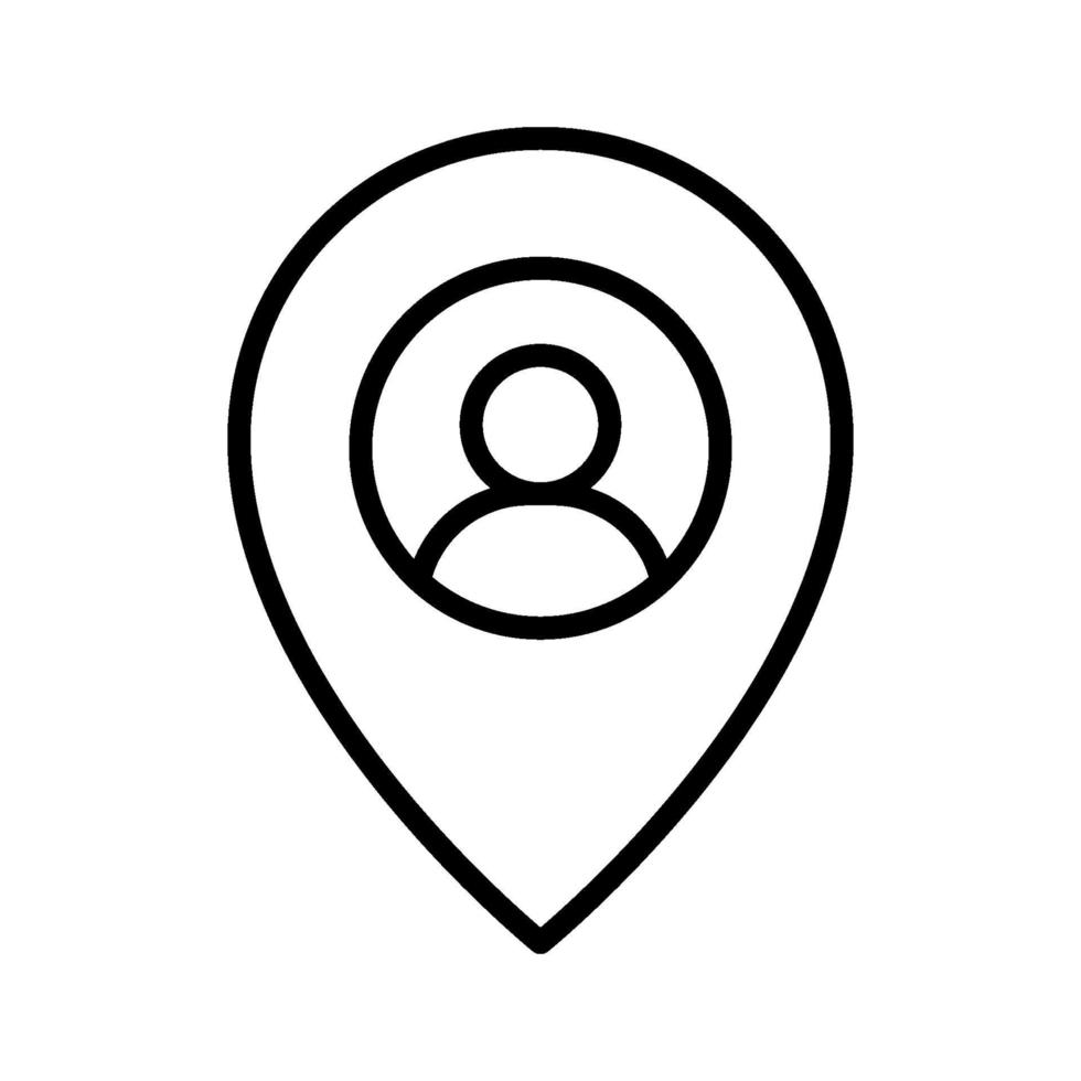 User Location Icon vector