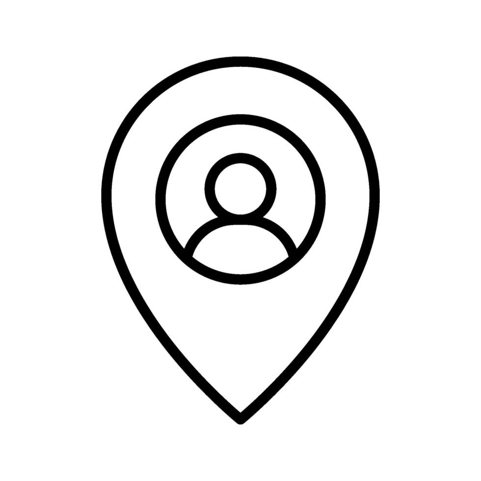 User Location Icon vector