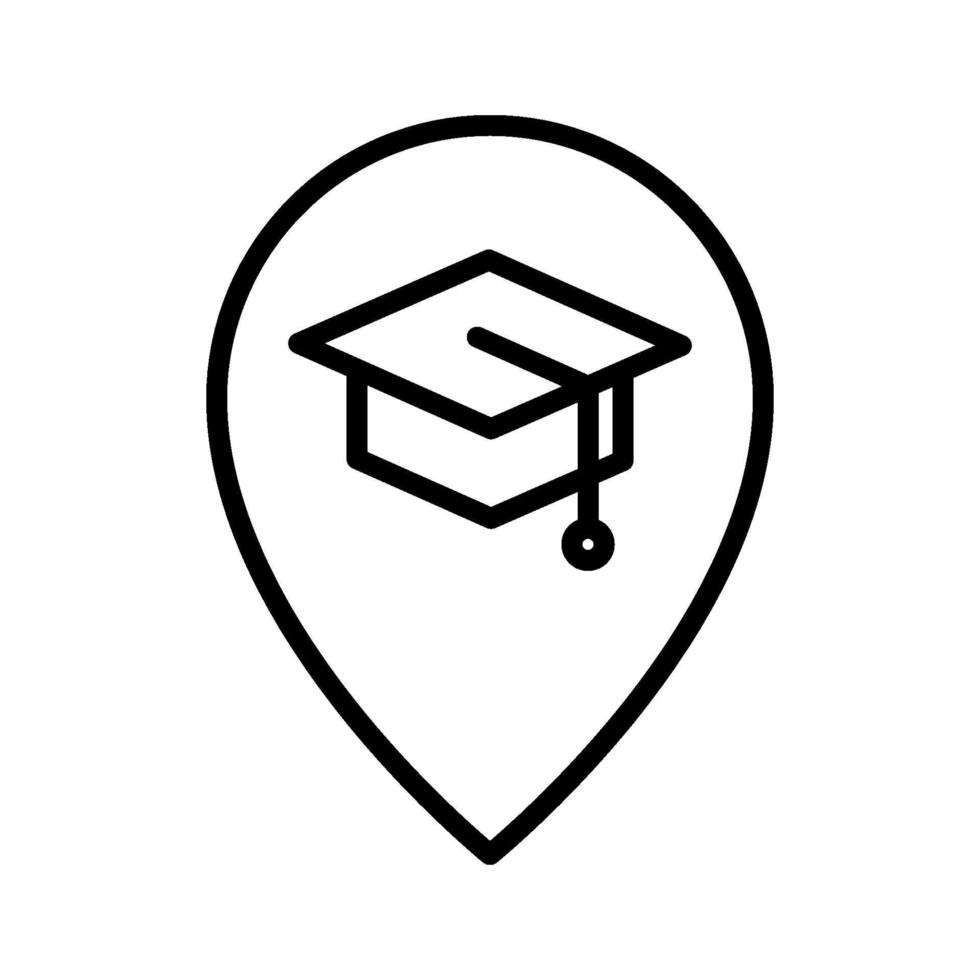 University Location Icon vector