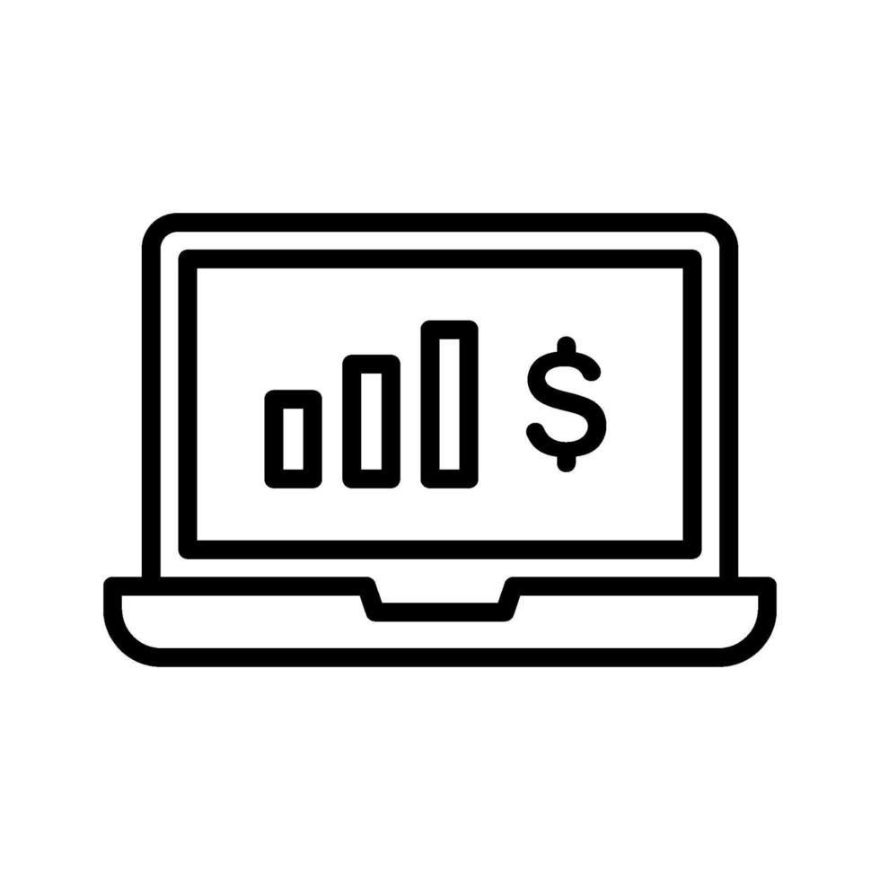 Online Earning Icon vector