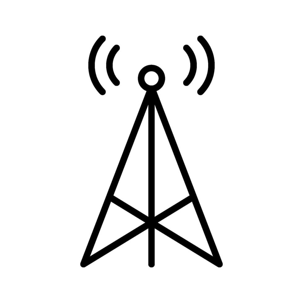 Radio Tower Icon vector