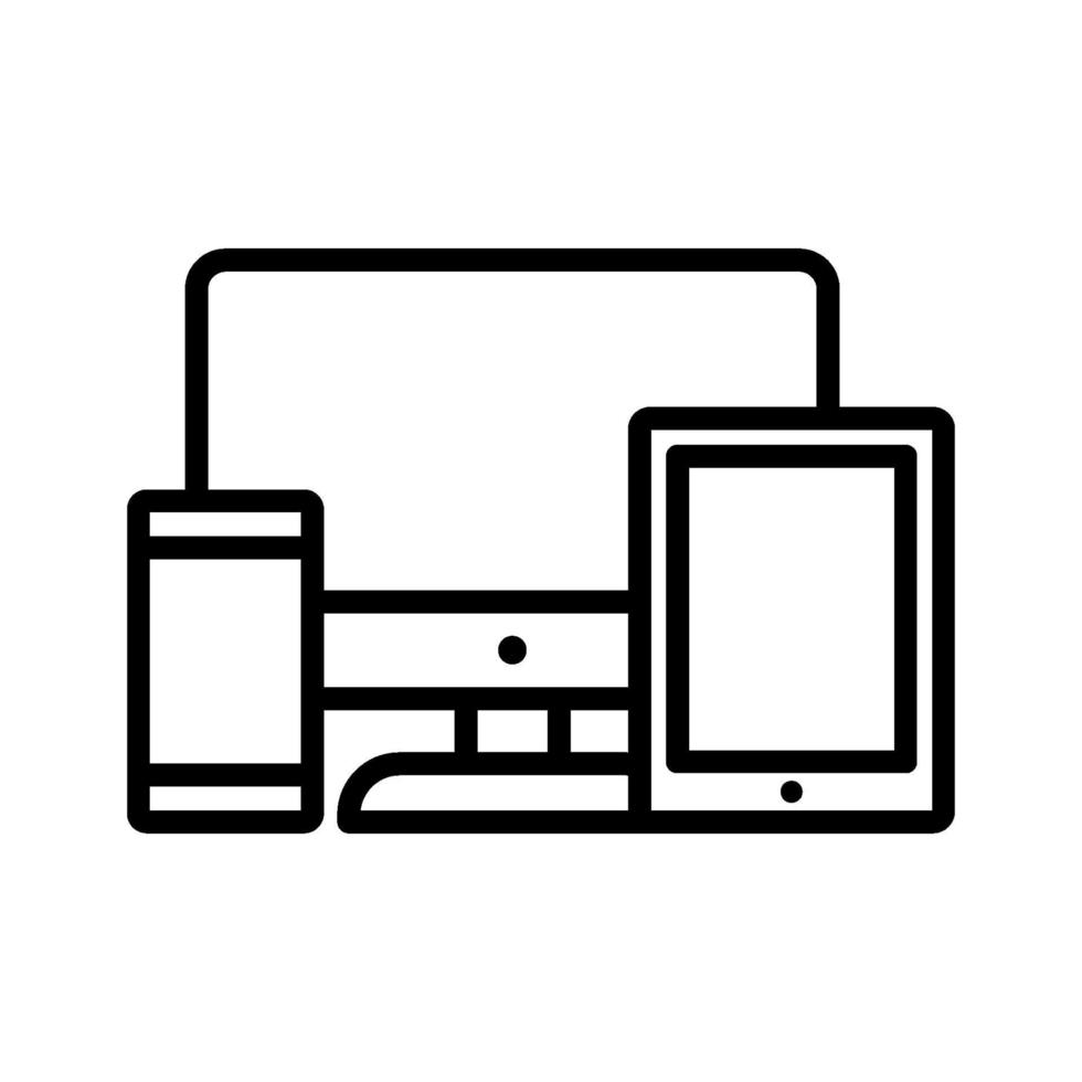 Responsive Design Icon vector