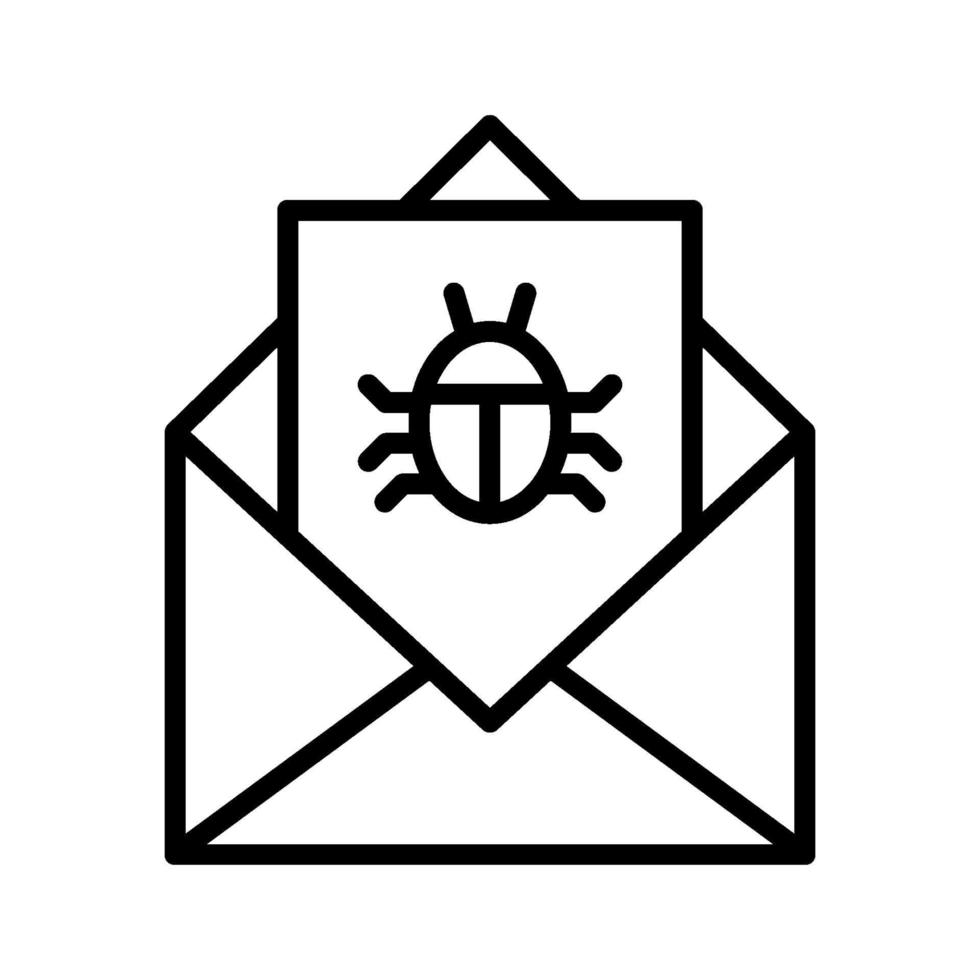 Spam Email Icon vector