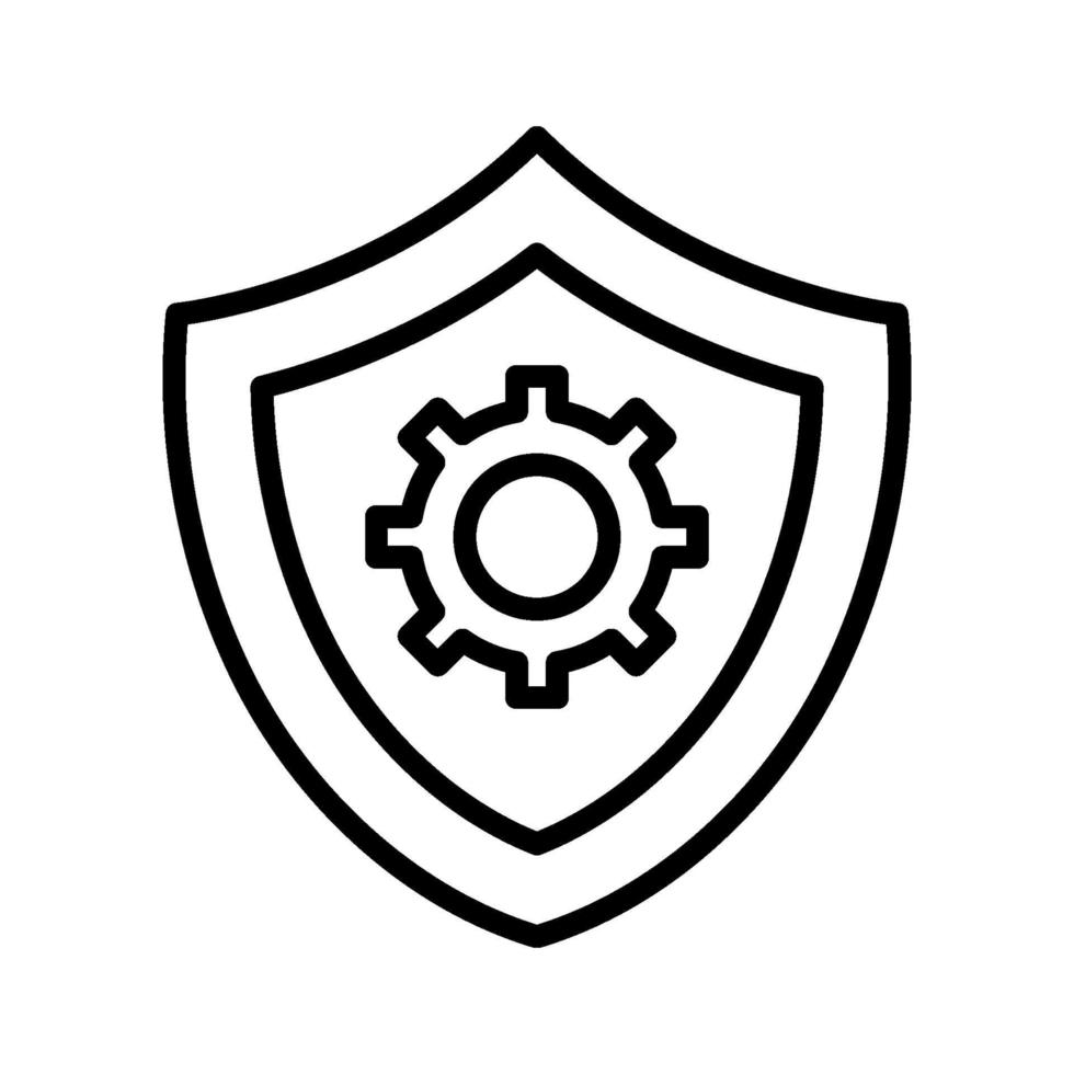 Security Settings Icon vector