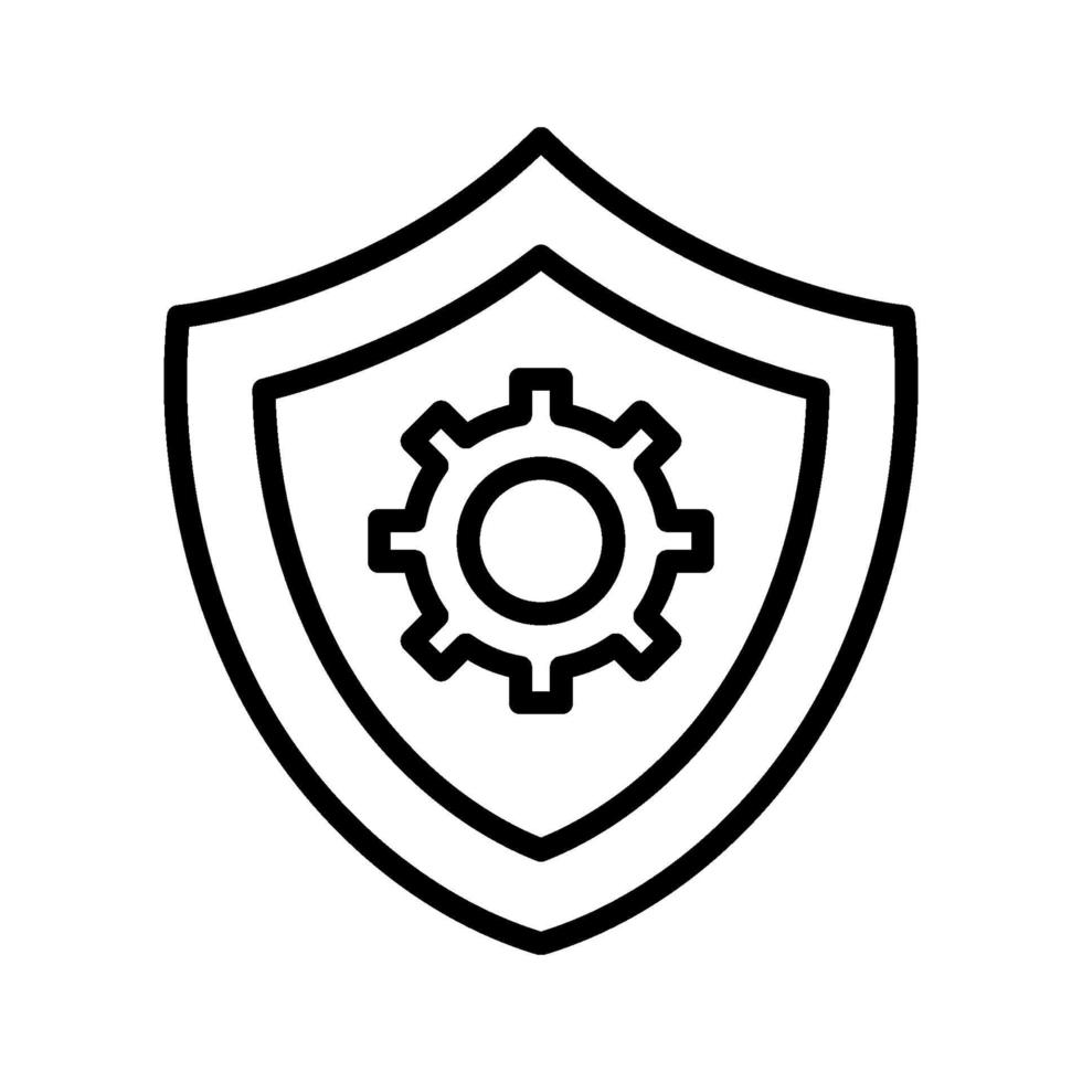 Security Settings Icon vector