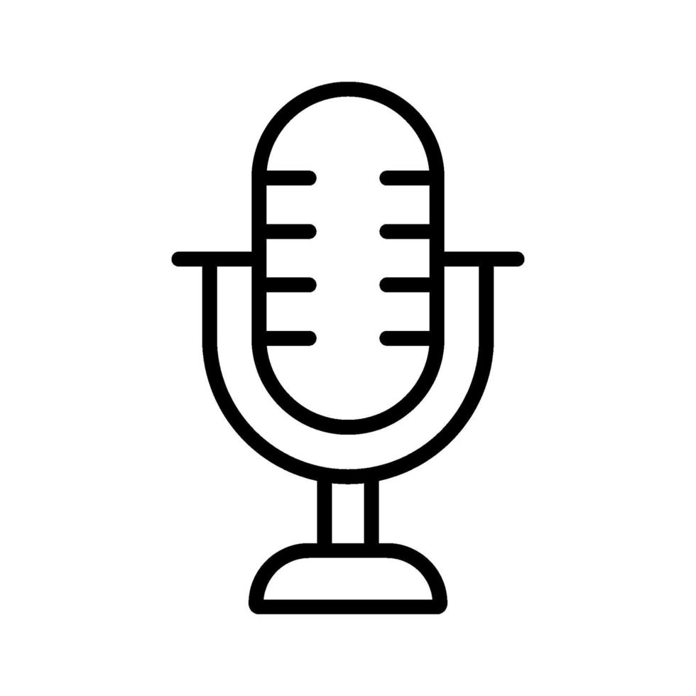 Microphone Vector Icon