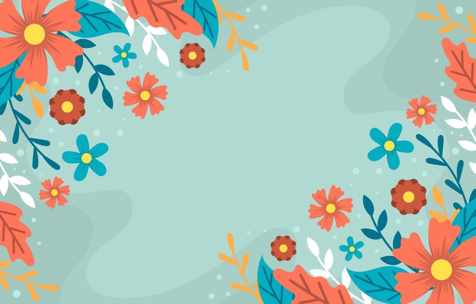 Spring Flower Background vector