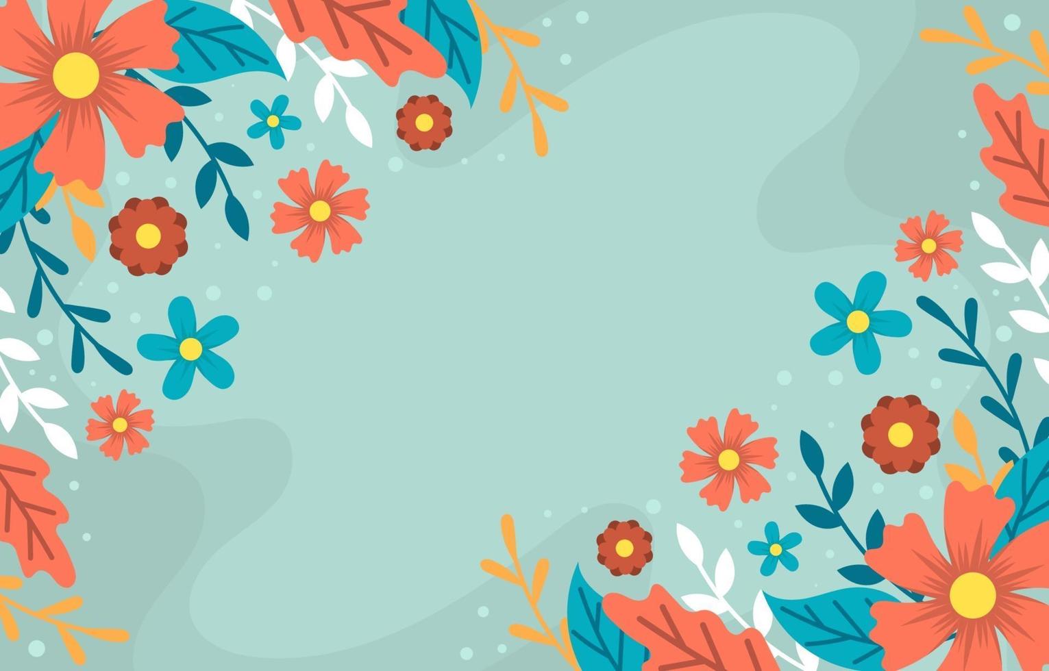 Spring Flower Background vector