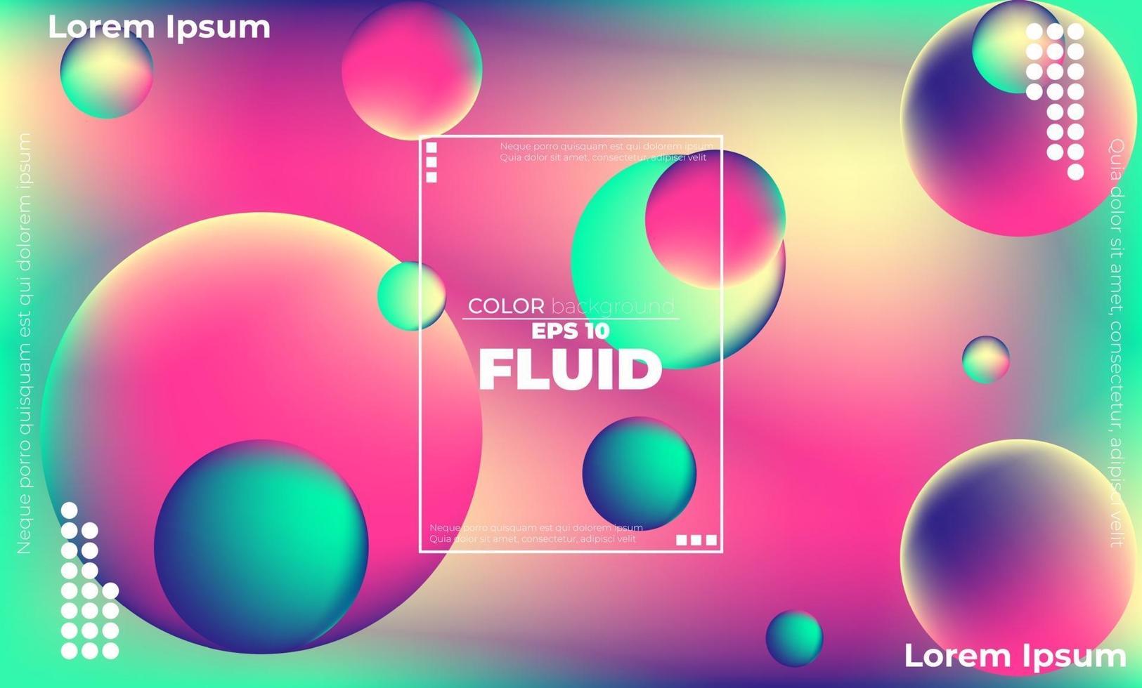 Creative geometric wallpaper. Trendy fluid flow gradient shapes composition. Applicable for gift card,  Poster on wall poster template,  landing page, ui, ux ,coverbook,  baner, social media posted, vector