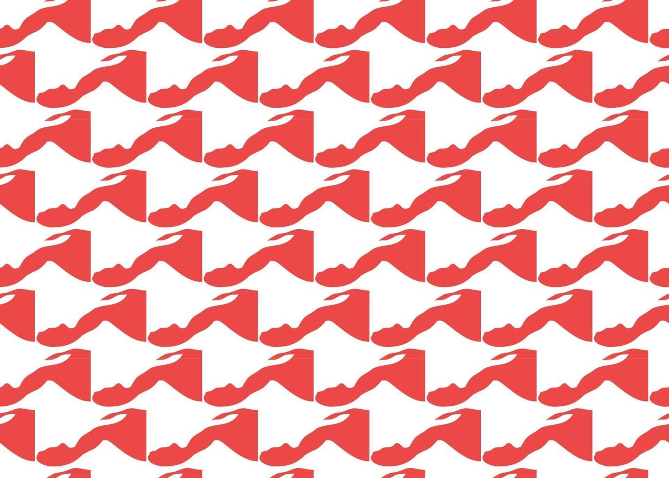 Vector texture background, seamless pattern. Hand drawn, red, white colors.