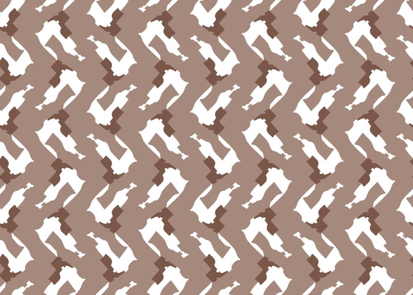 Vector texture background, seamless pattern. Hand drawn, brown, white colors.