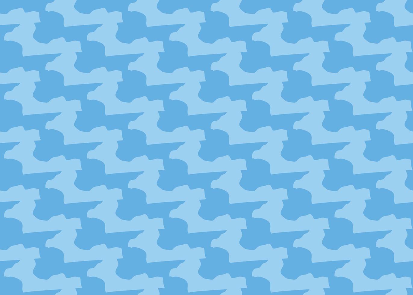 Vector texture background, seamless pattern. Hand drawn, blue colors.