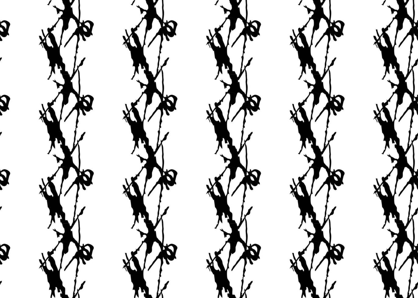 Vector texture background, seamless pattern. Hand drawn, black, white colors.