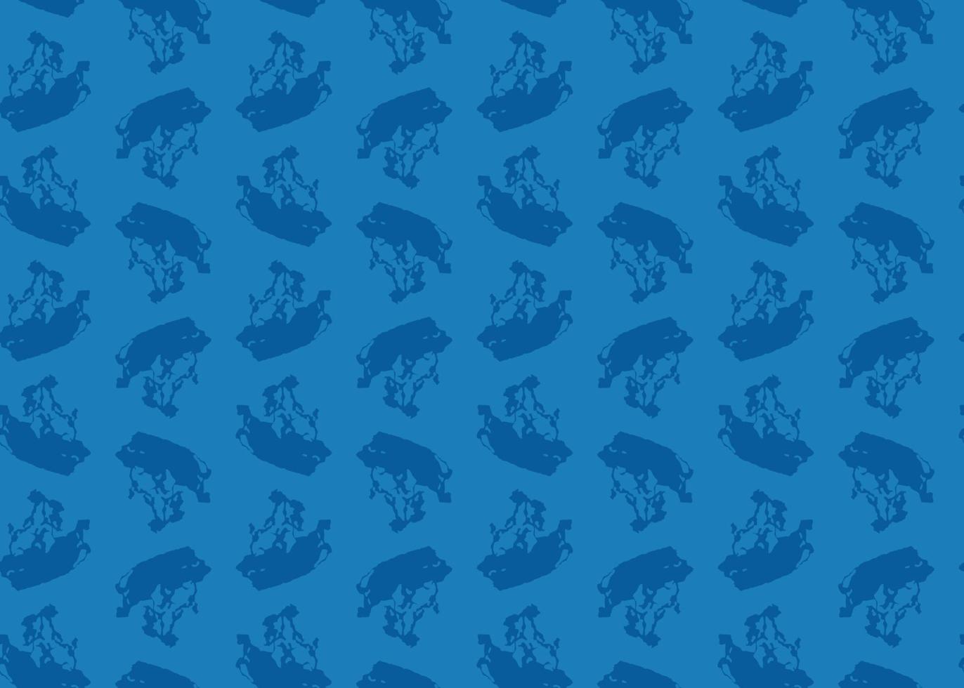 Vector texture background, seamless pattern. Hand drawn, blue colors.