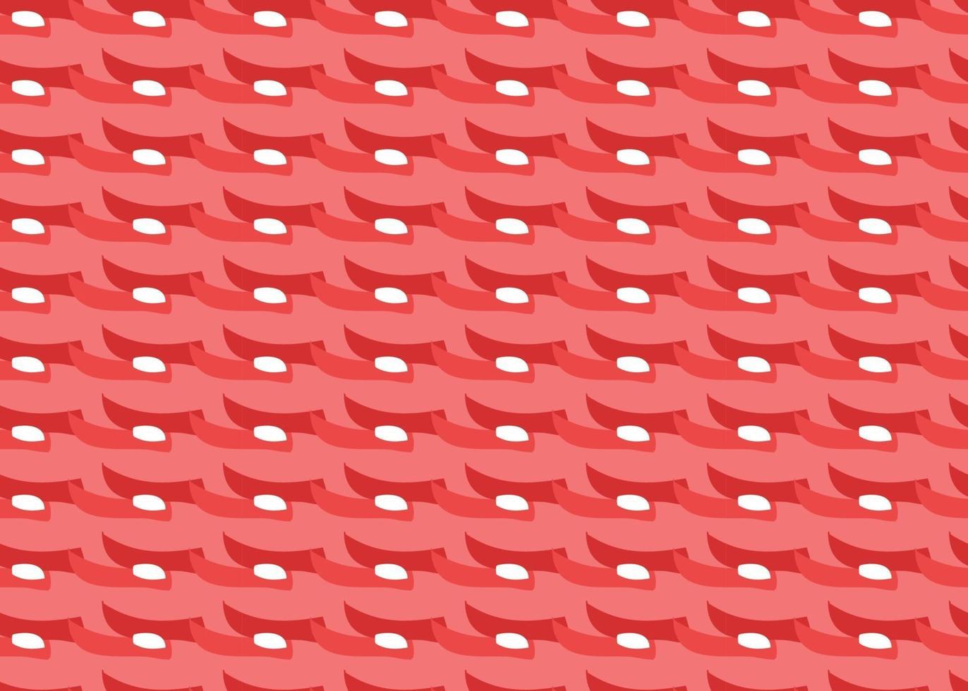 Vector texture background, seamless pattern. Hand drawn, red, white colors.