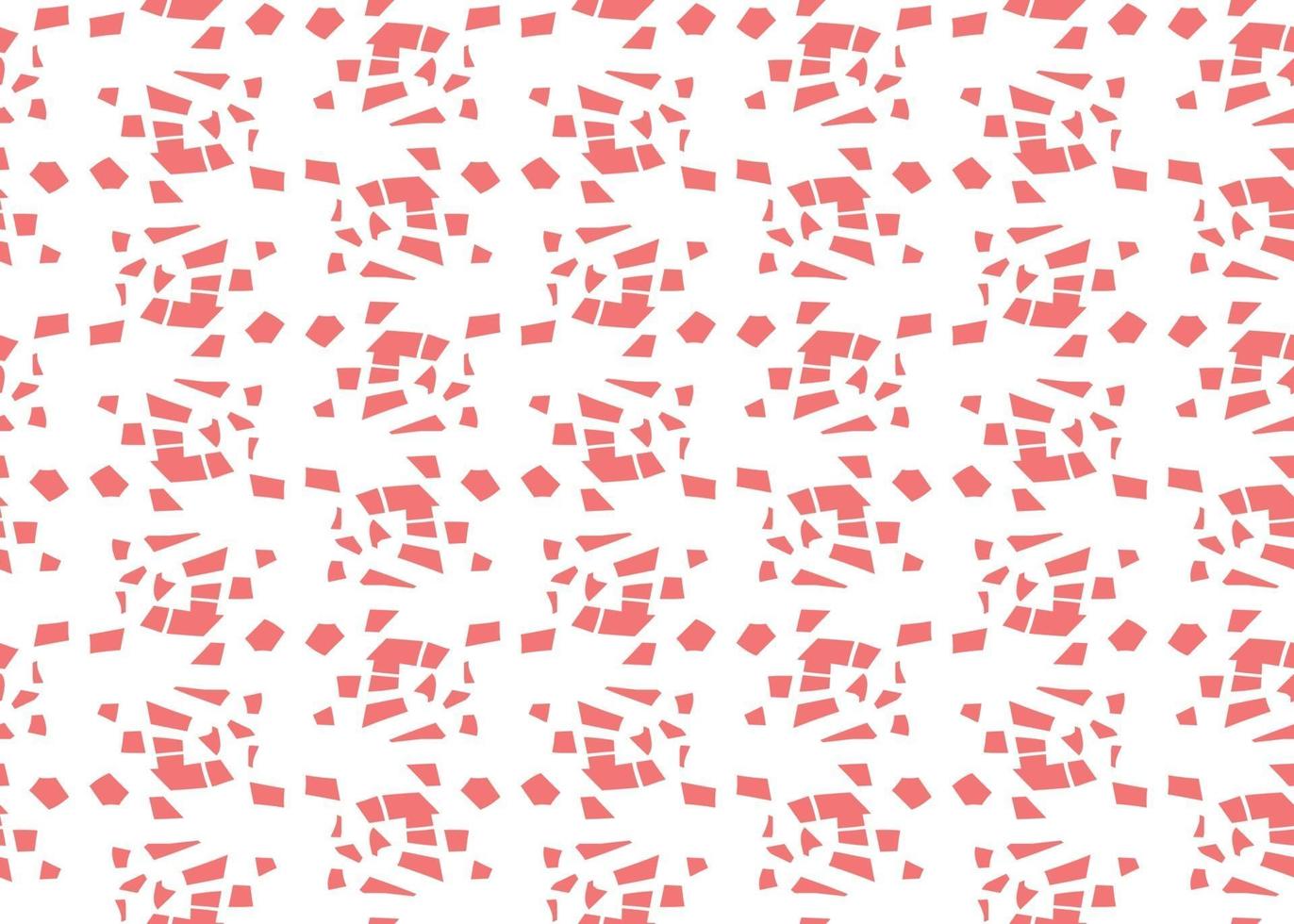 Vector texture background, seamless pattern. Hand drawn, red, white colors.