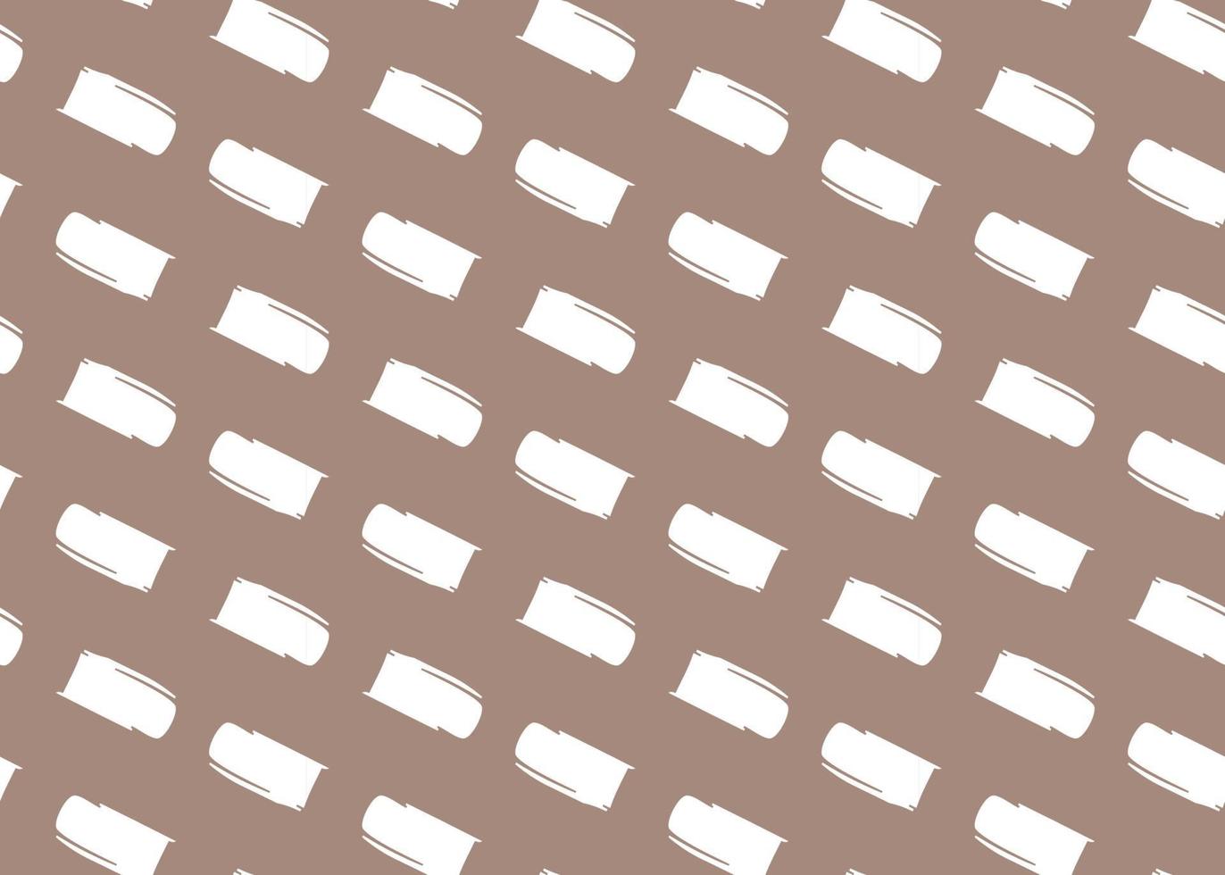 Vector texture background, seamless pattern. Hand drawn, brown, white colors.