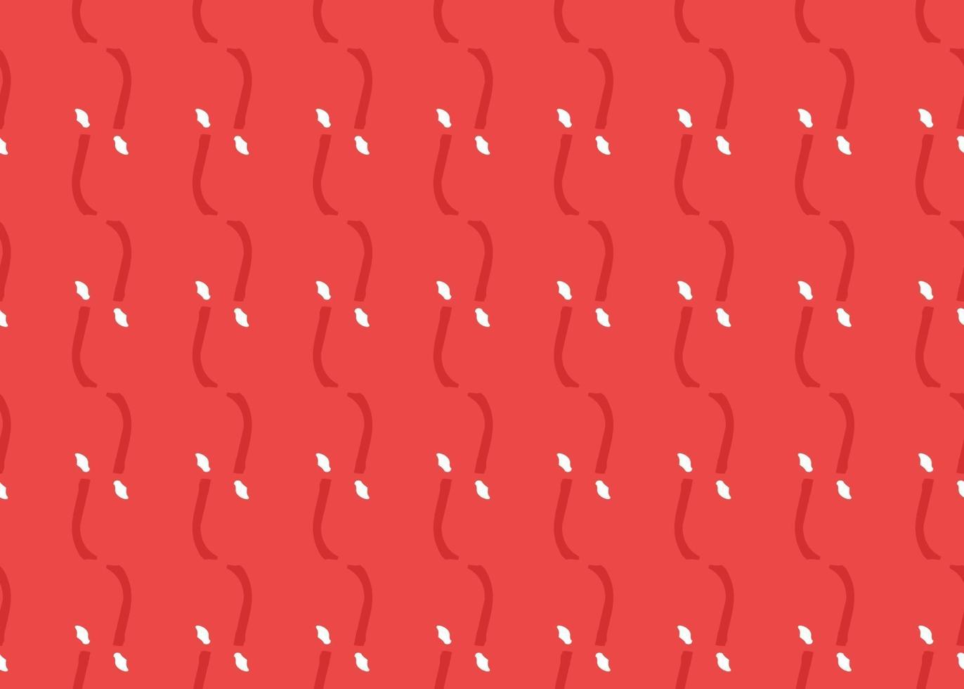 Vector texture background, seamless pattern. Hand drawn, red, white colors.