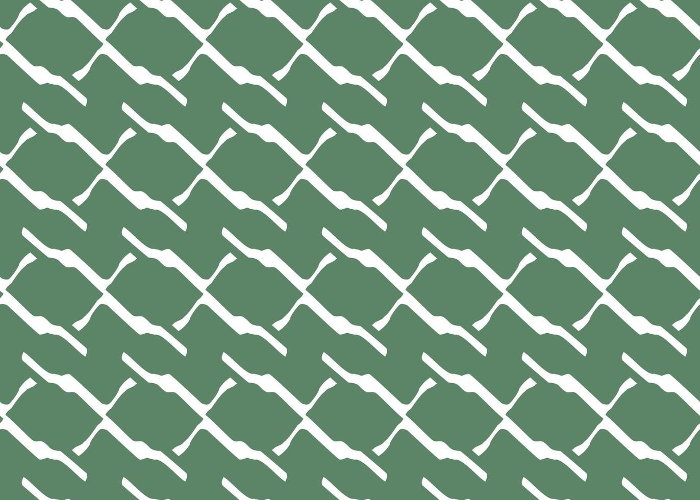 Vector texture background, seamless pattern. Hand drawn, green, white colors.