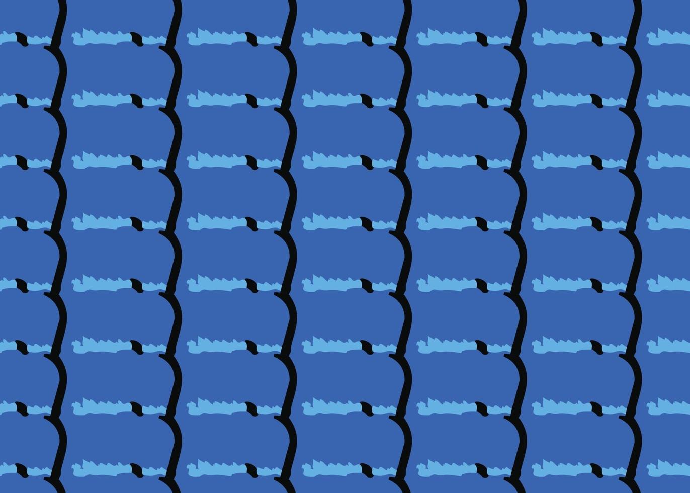 Vector texture background, seamless pattern. Hand drawn, blue, black colors.