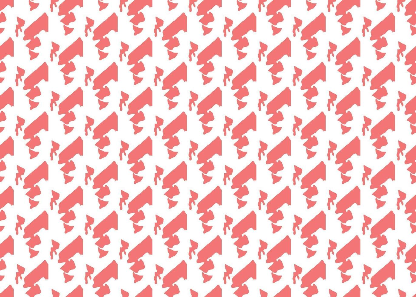 Vector texture background, seamless pattern. Hand drawn, red, white colors.