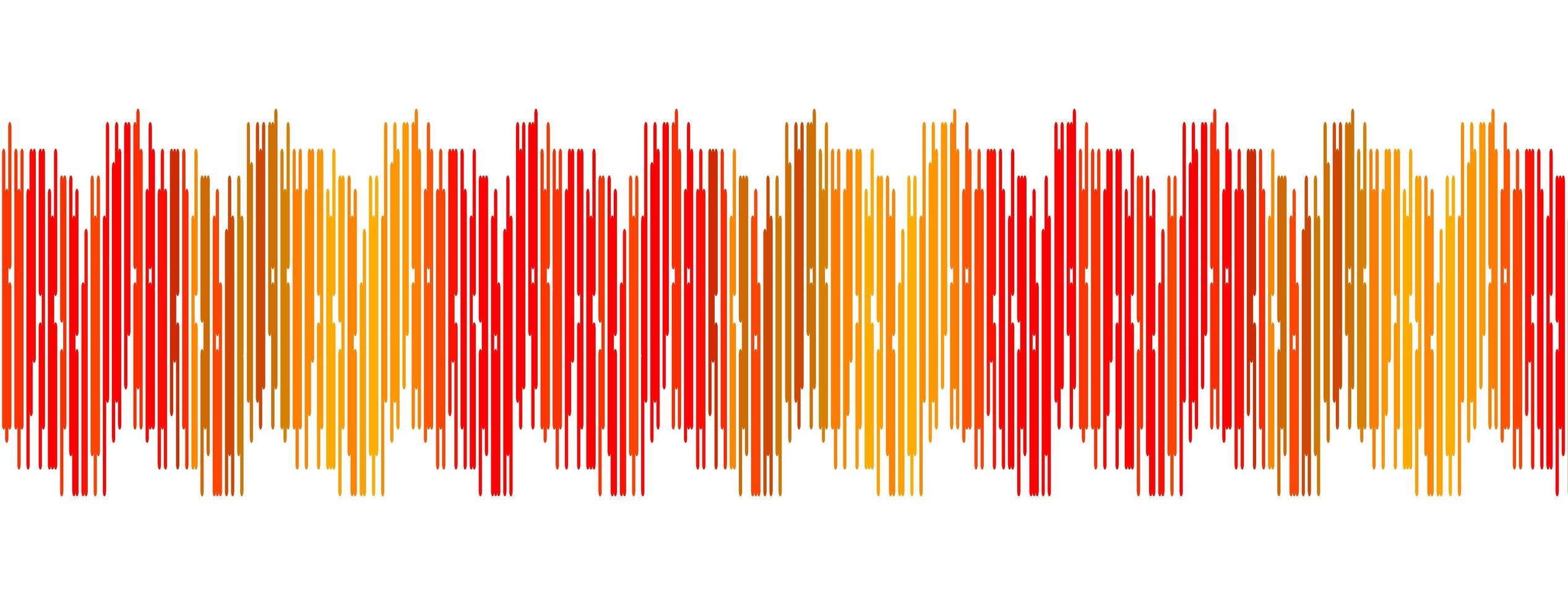 Red Digital Sound Wave Background vector