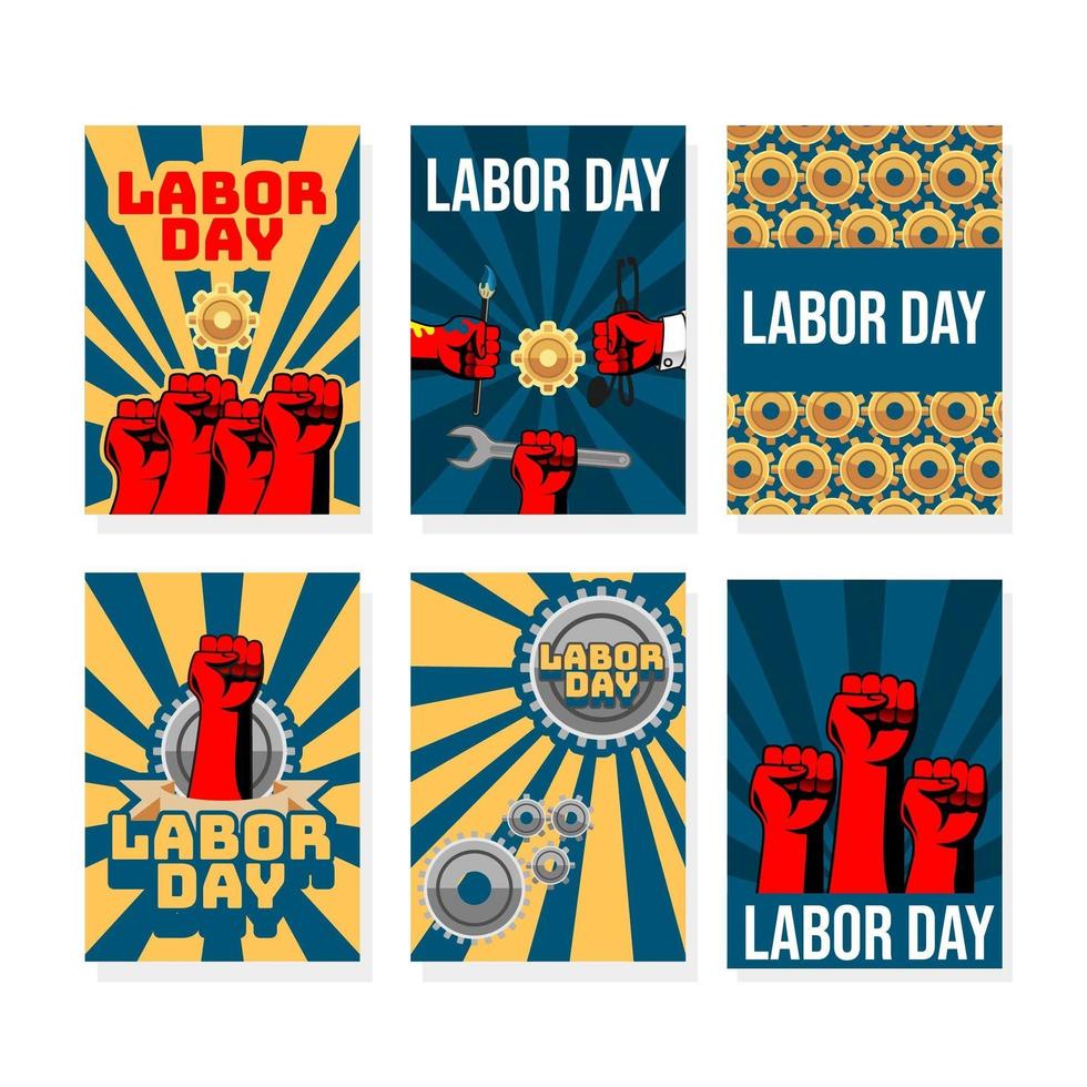 Labor Day Card vector