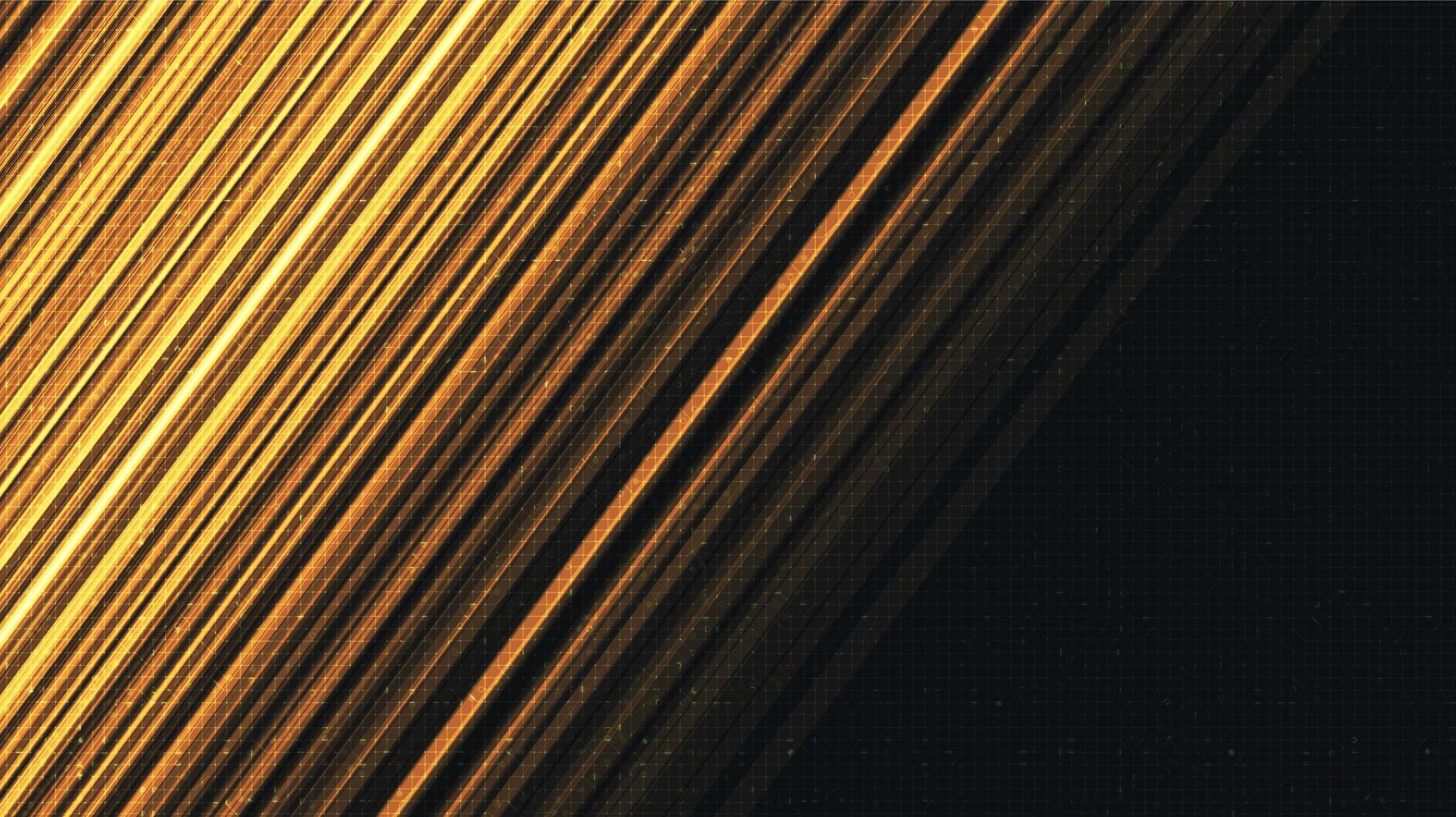 Speed Golden Technology Background vector