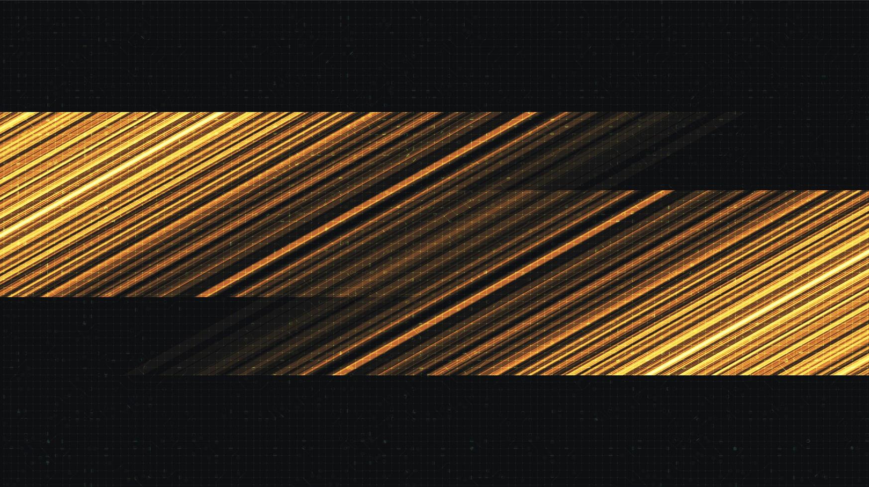 High Speed Golden Technology Background vector