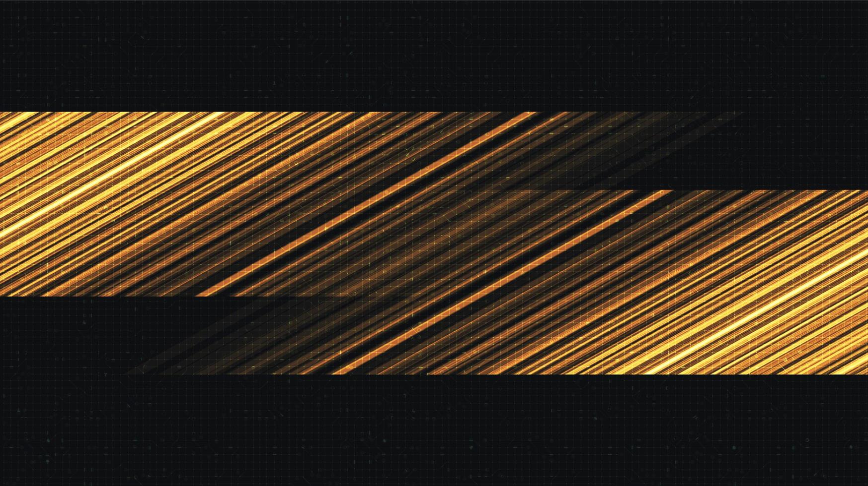 High Speed Golden Technology Background vector