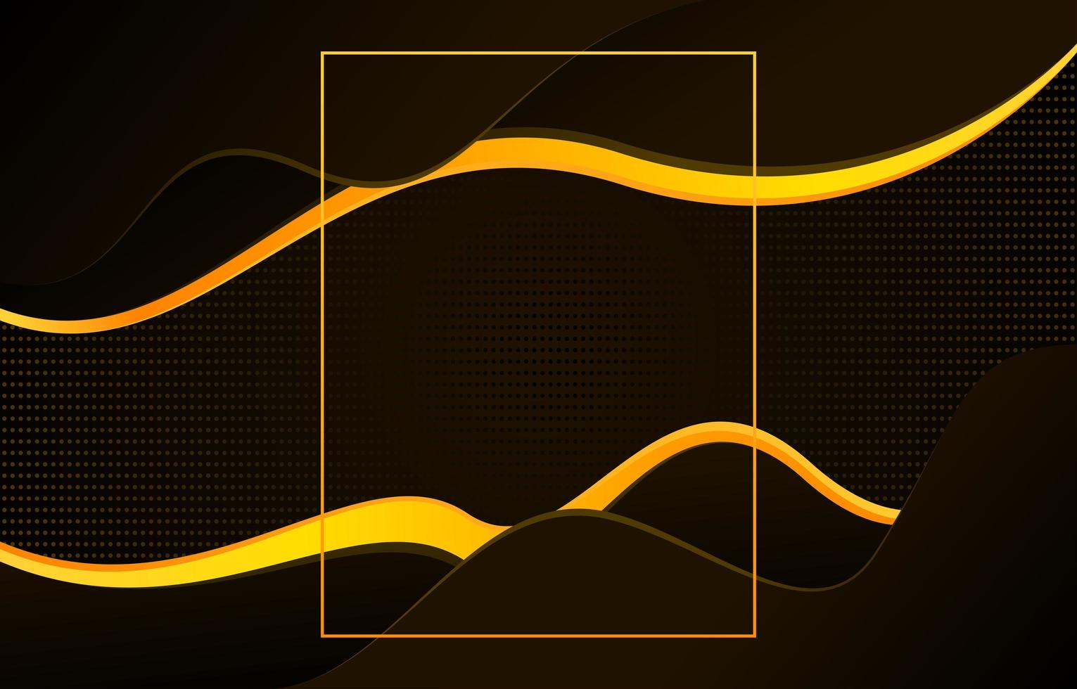 Black and Gold Background vector