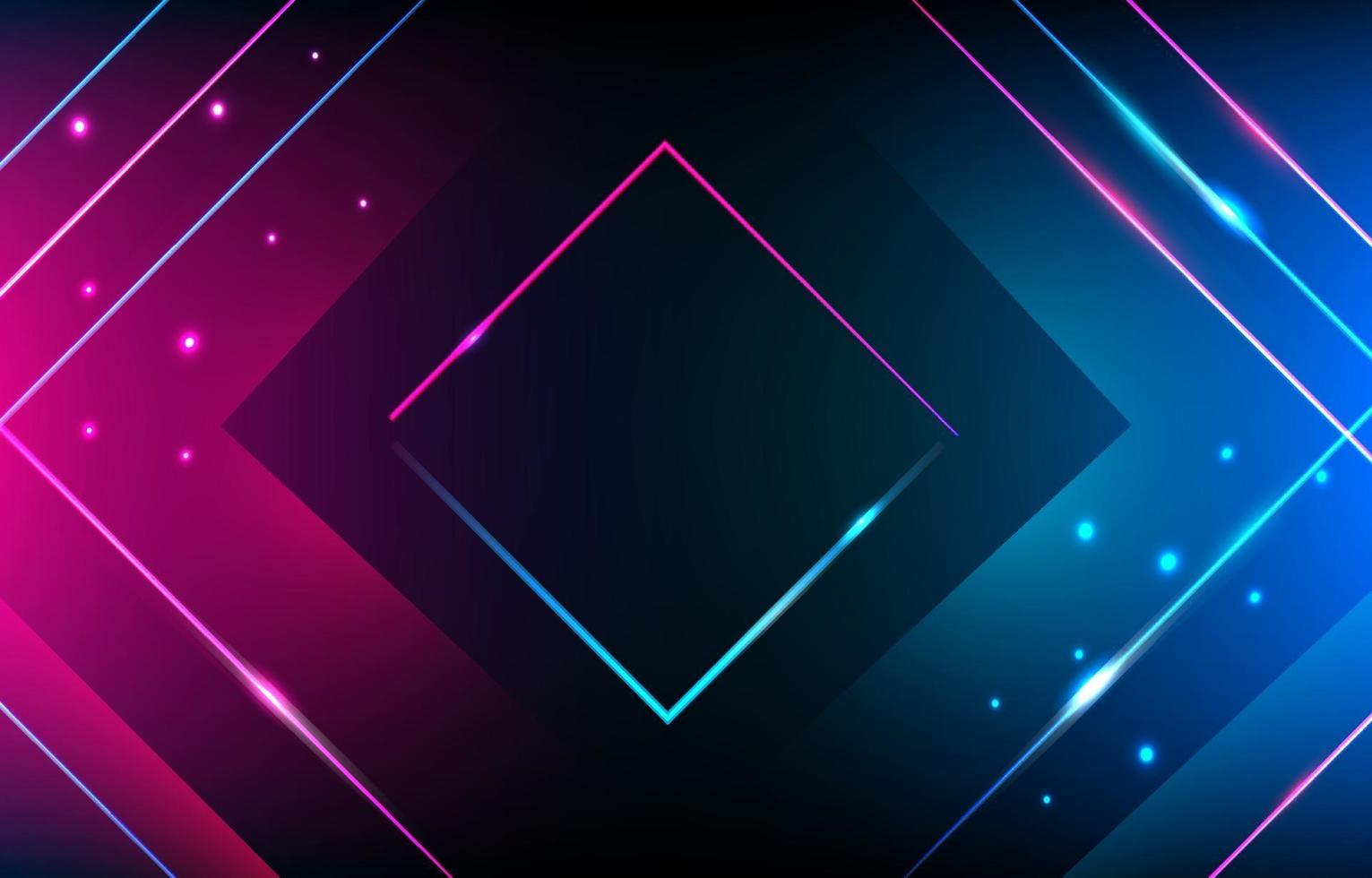 Neon Abstract Background vector