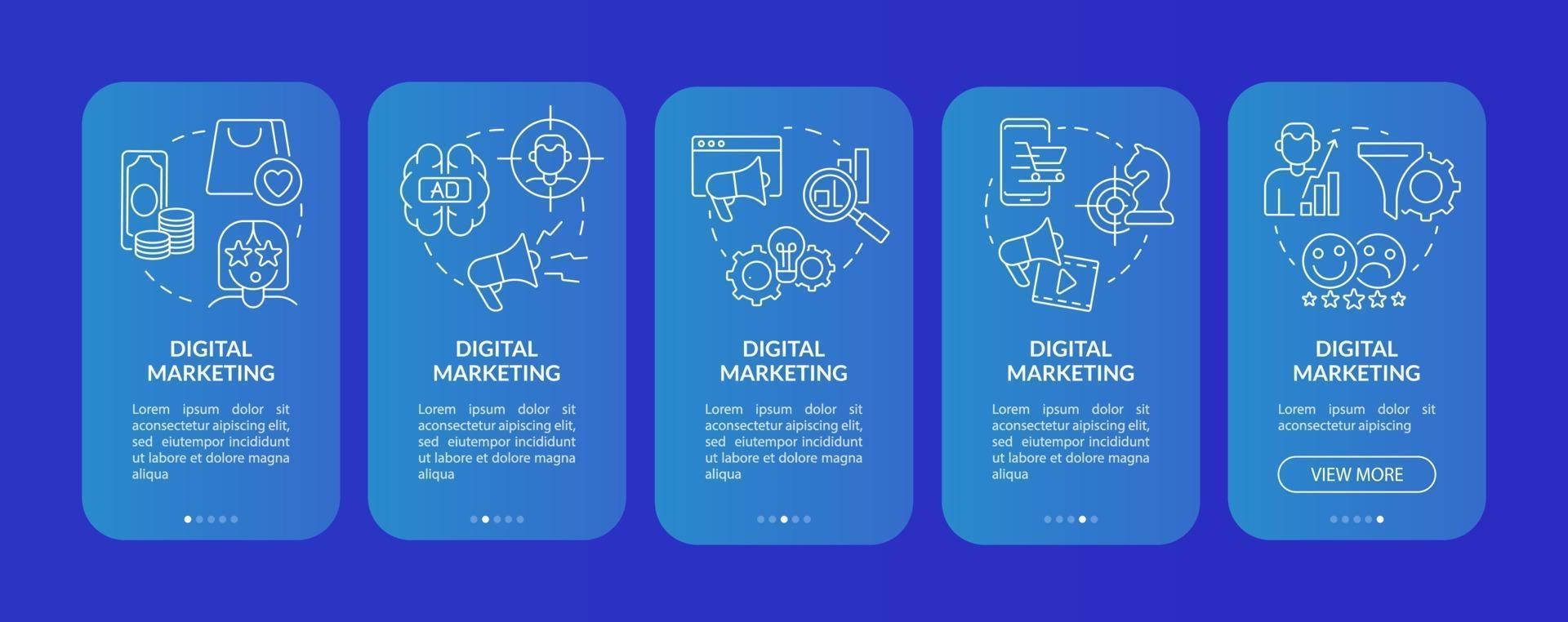 elementos de diseño de presentación de reparación de computadoras. Plantilla de infografía de vector de falla de hardware. visualización de datos con cinco pasos. gráfico de la línea de tiempo del proceso.