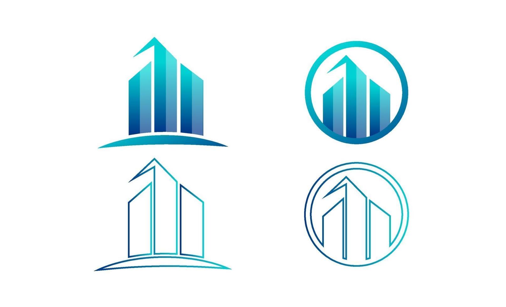 Ilustración de vector de plantilla de logotipo creativo gráfico de finanzas de contabilidad