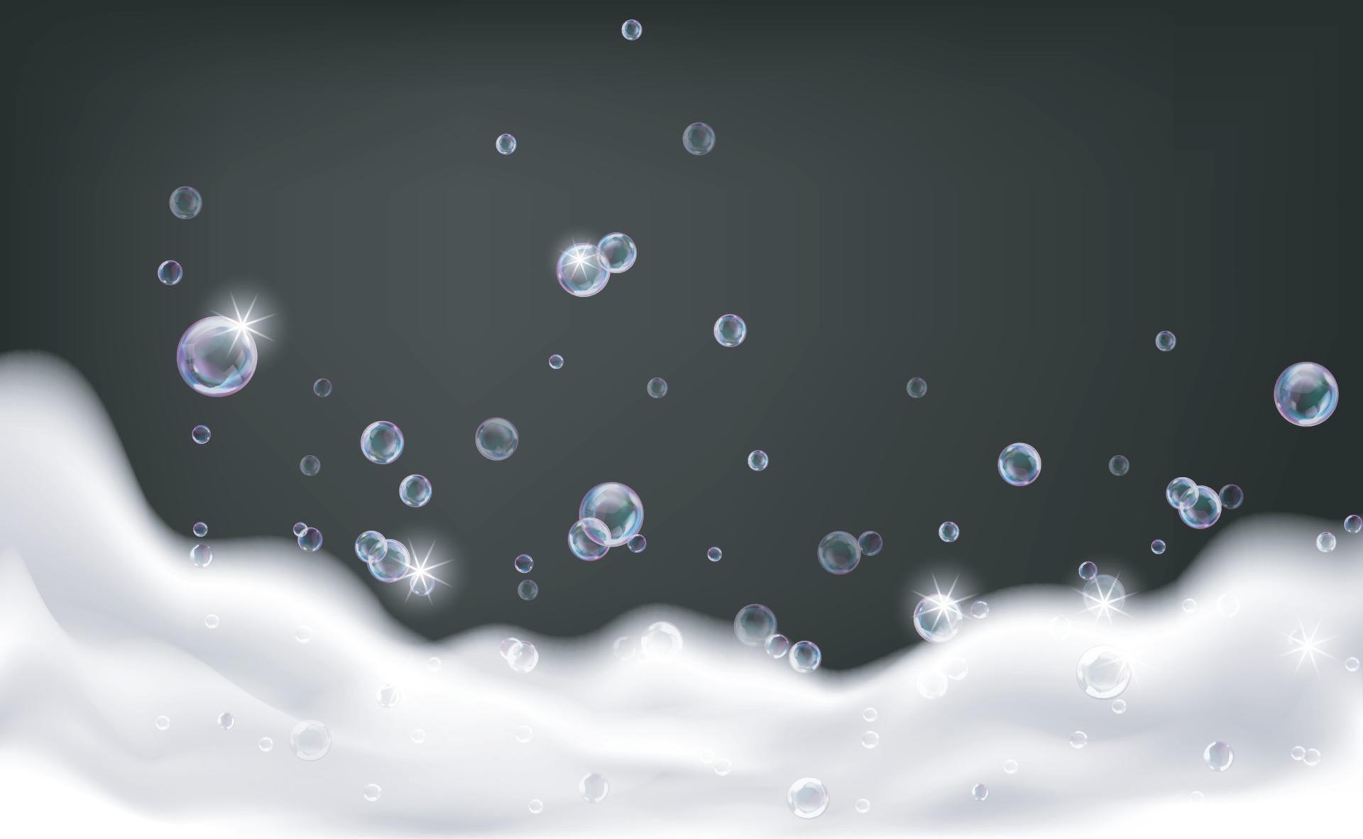 White Soap Foam Suds Or Froth With Bubbles 2209313 Vector Art At Vecteezy