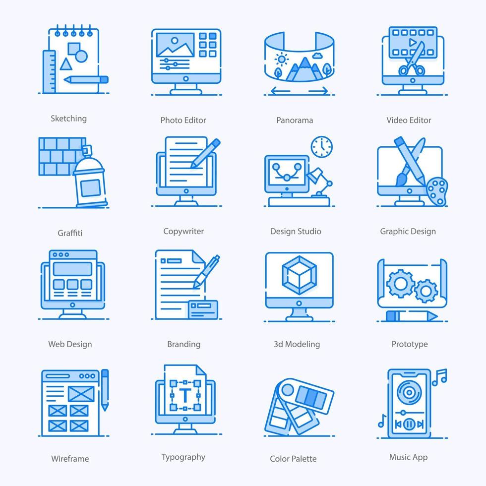 Design Resource and Elements vector