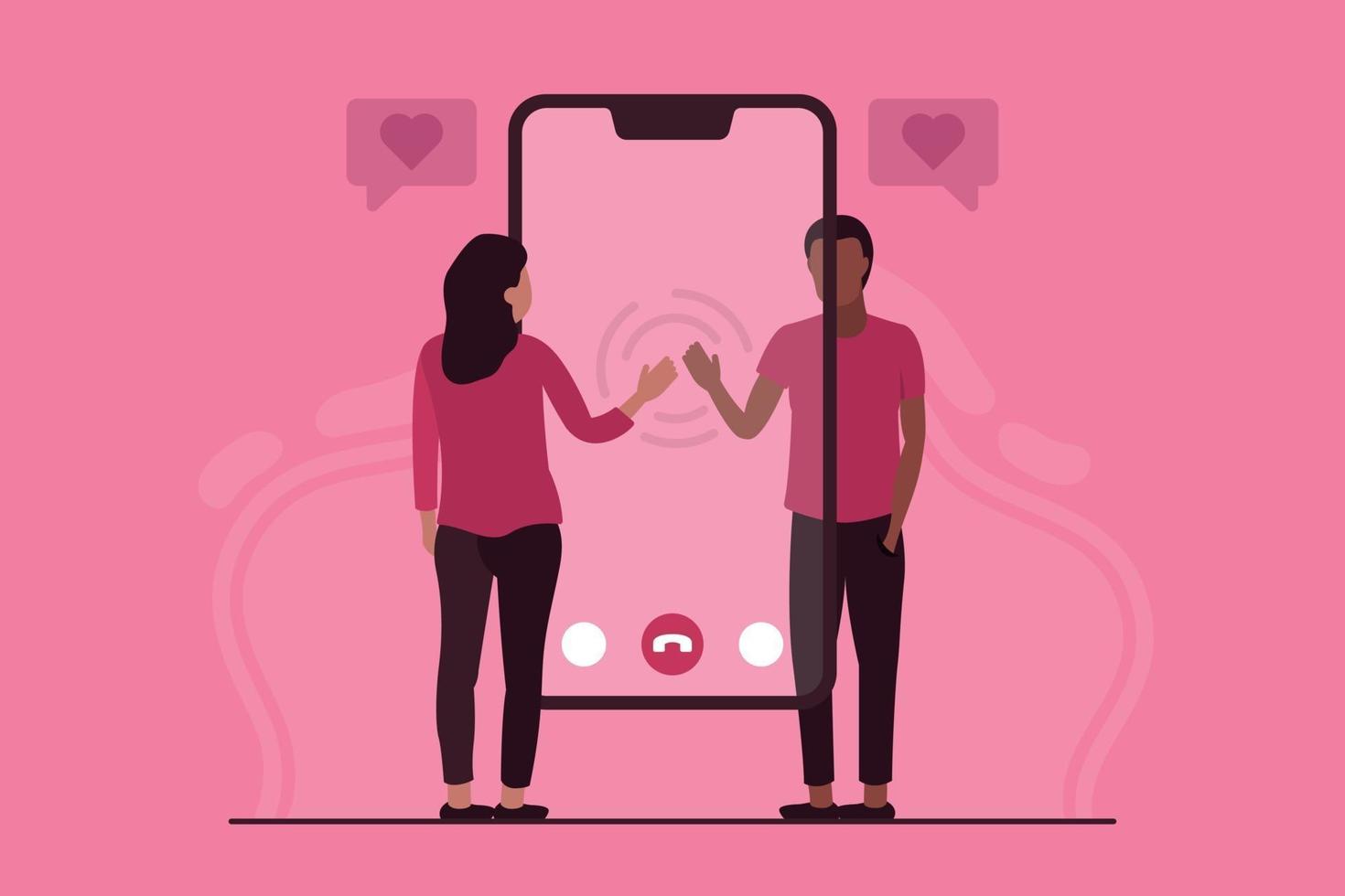 Love Video Call vector