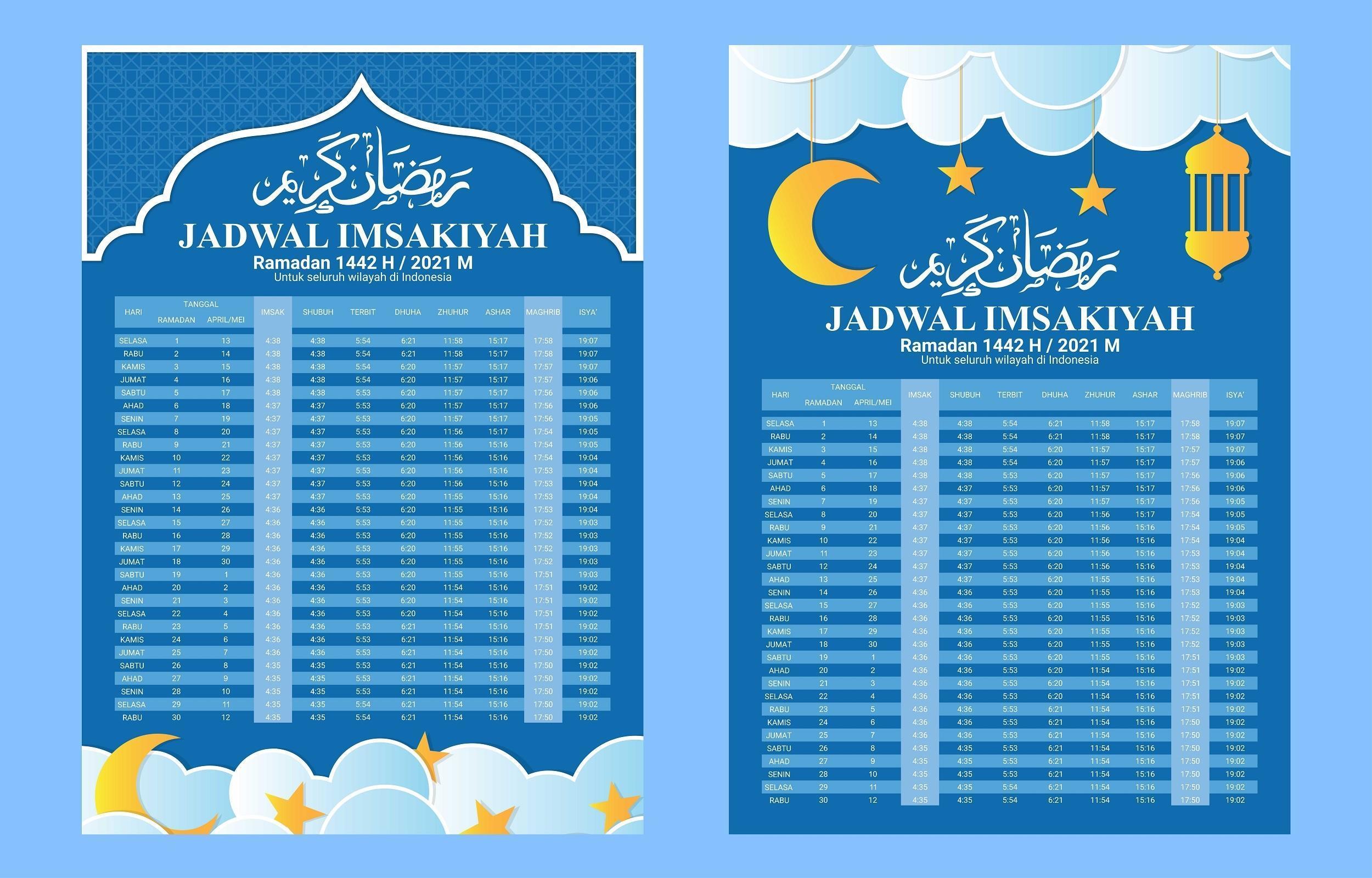 Fasting Calendar Schedule Template 2211401 Vector Art at Vecteezy