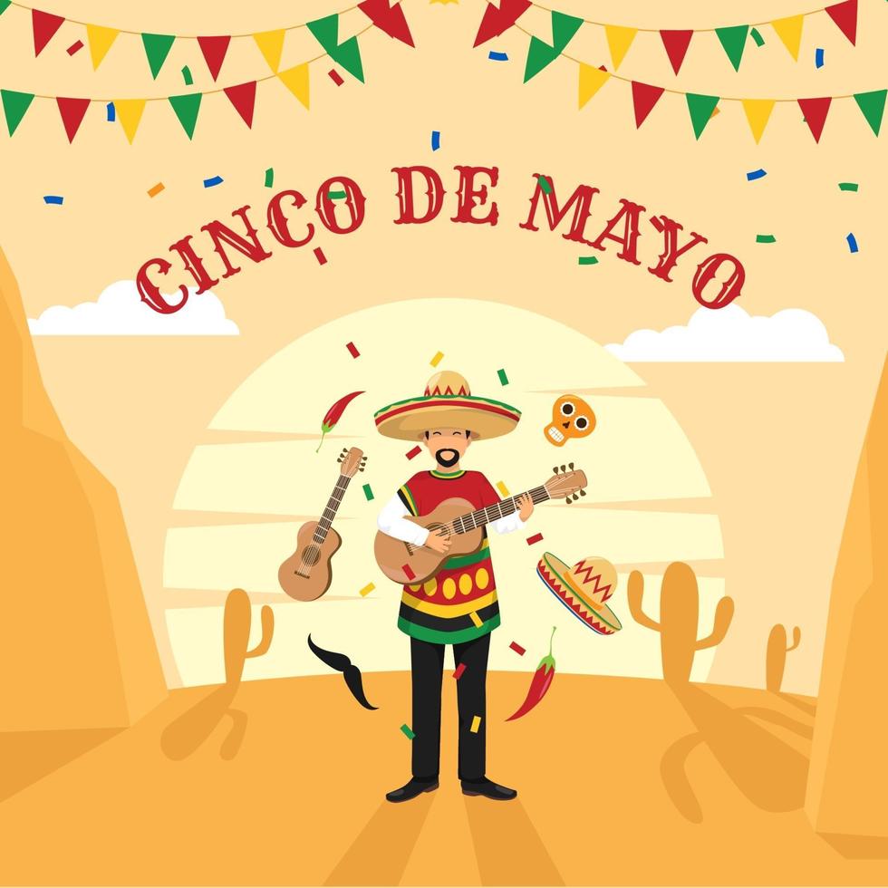 Cinco De Mayo Design vector