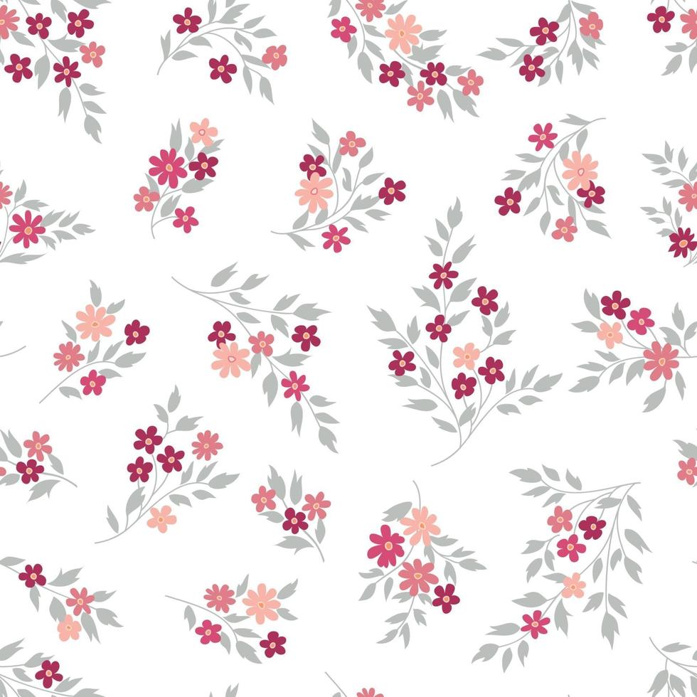 Floral seamless pattern vector