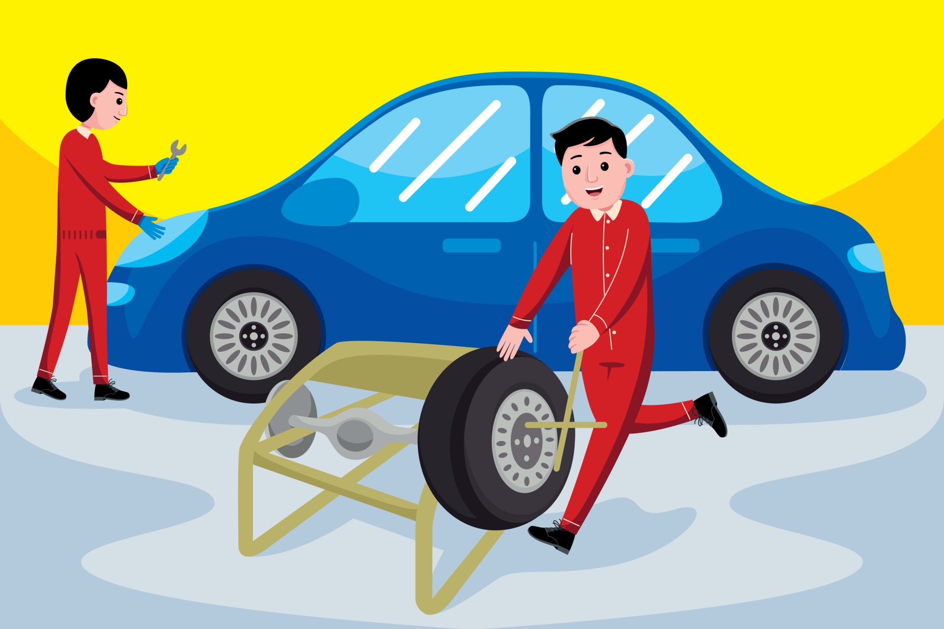 Auto KFZ-Werkstatt Auto Mechaniker clipart - Auto png herunterladen - 512*512 - 