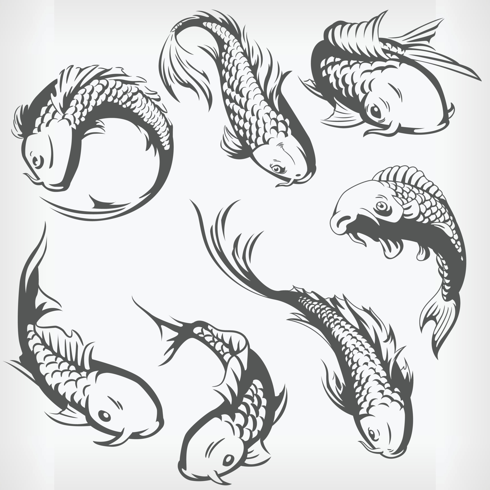 Download Koi Carp Svg Silhouette Printable Fish Wall Art Asian Japanese Aquarium Sea Ocean Cutting Water Decal Stickers Template Pattern Clipart Papercraft Paper Party Kids Colonialgolfhart Com