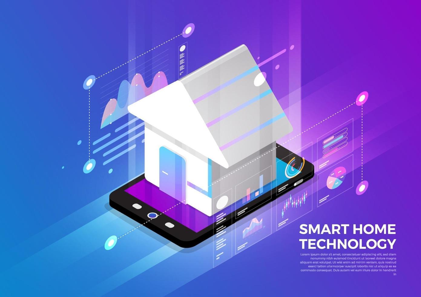 Isometric Digital Concept. vector